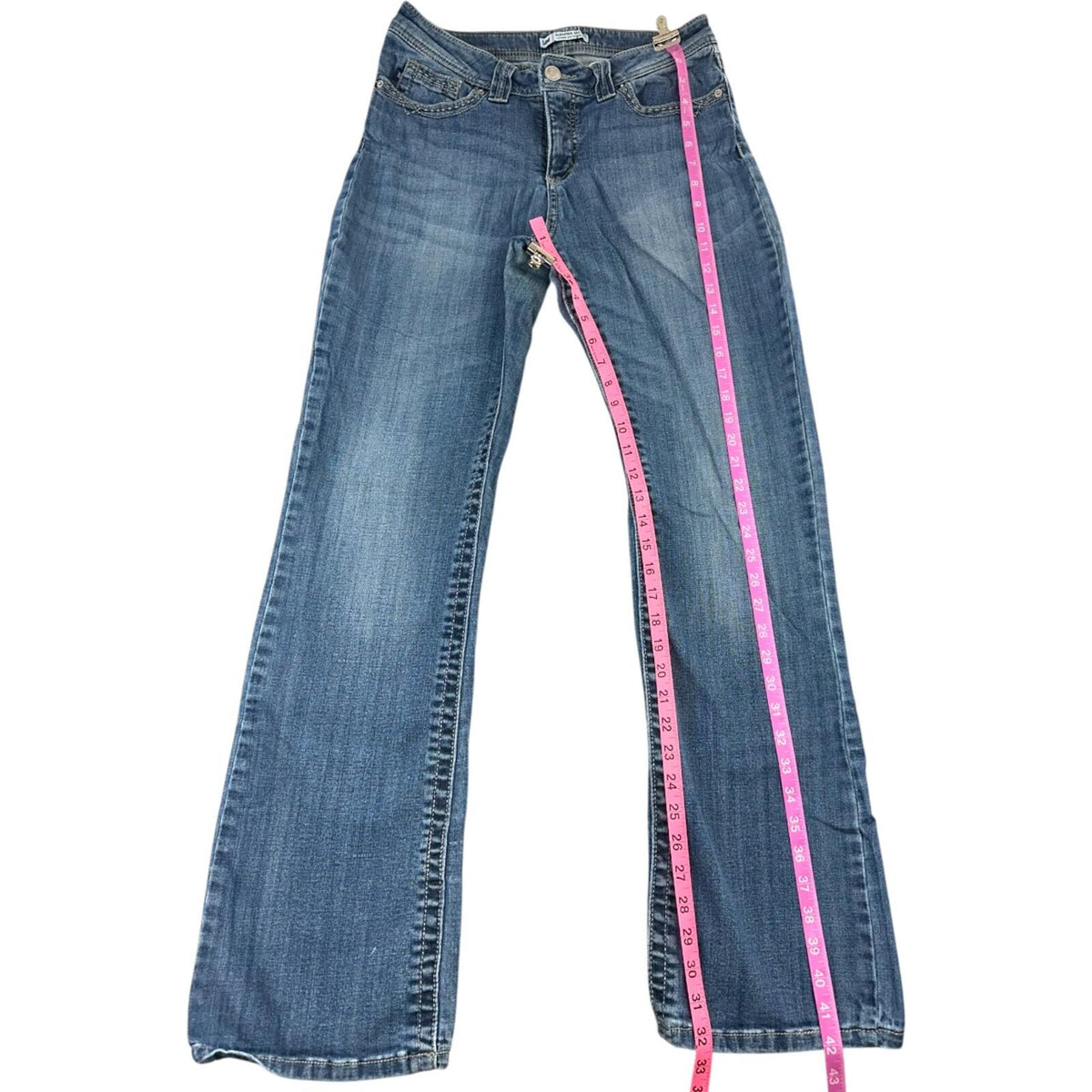 Lee Y2K Mid Rise Bootcut Jeans with Embroidered Back Pockets
