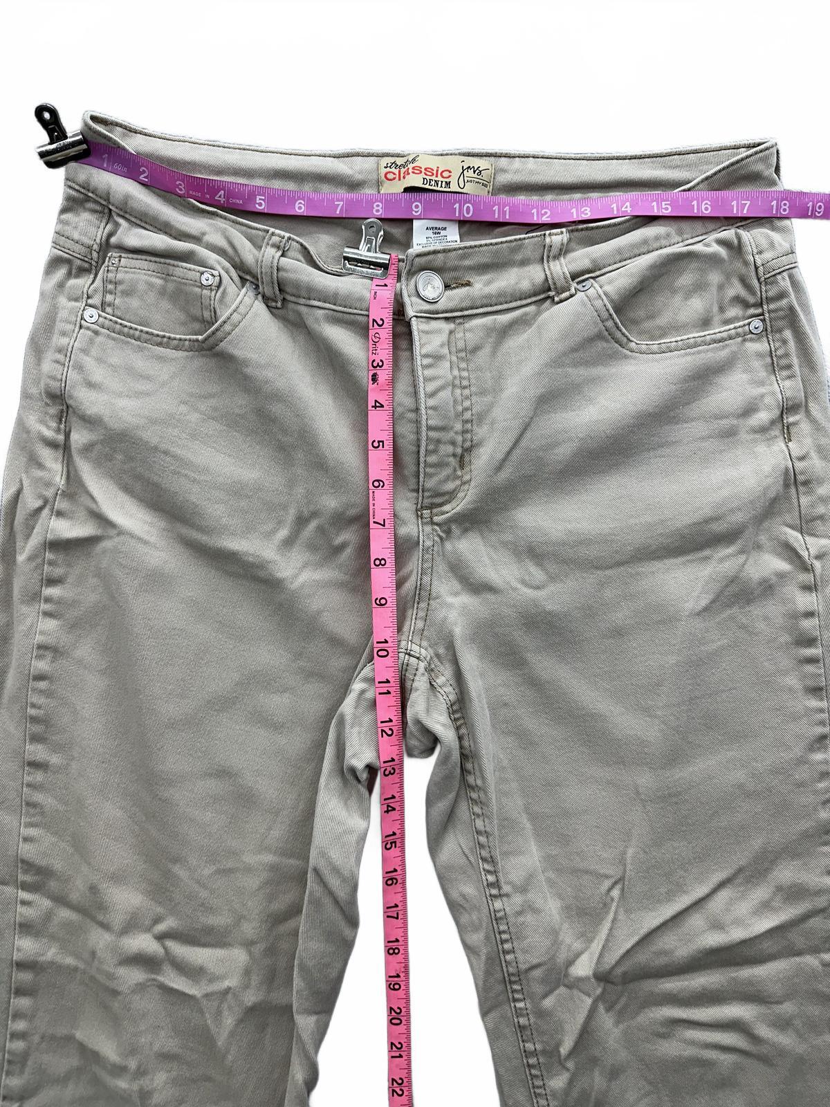 JMS Stretch Classic Denim Jeans Brown Stone