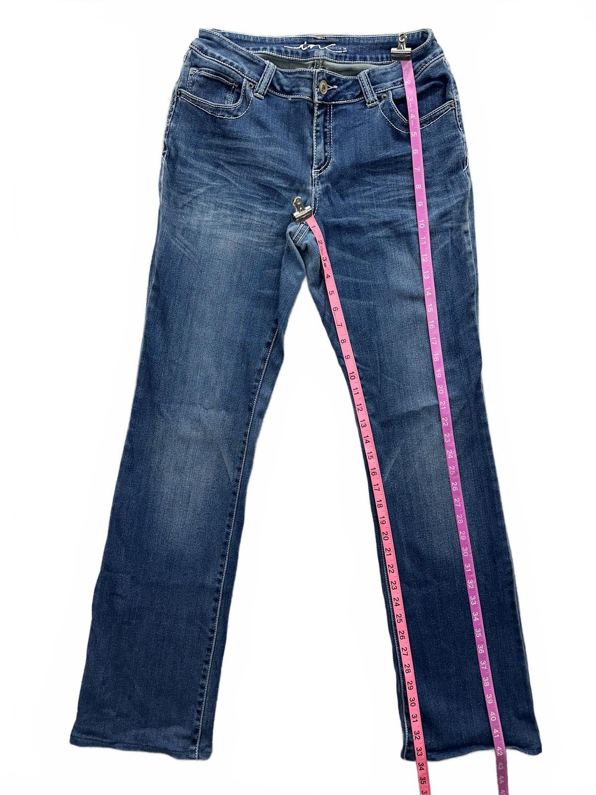 INC Denim Bootcut Jeans Medium Wash Vintage Style