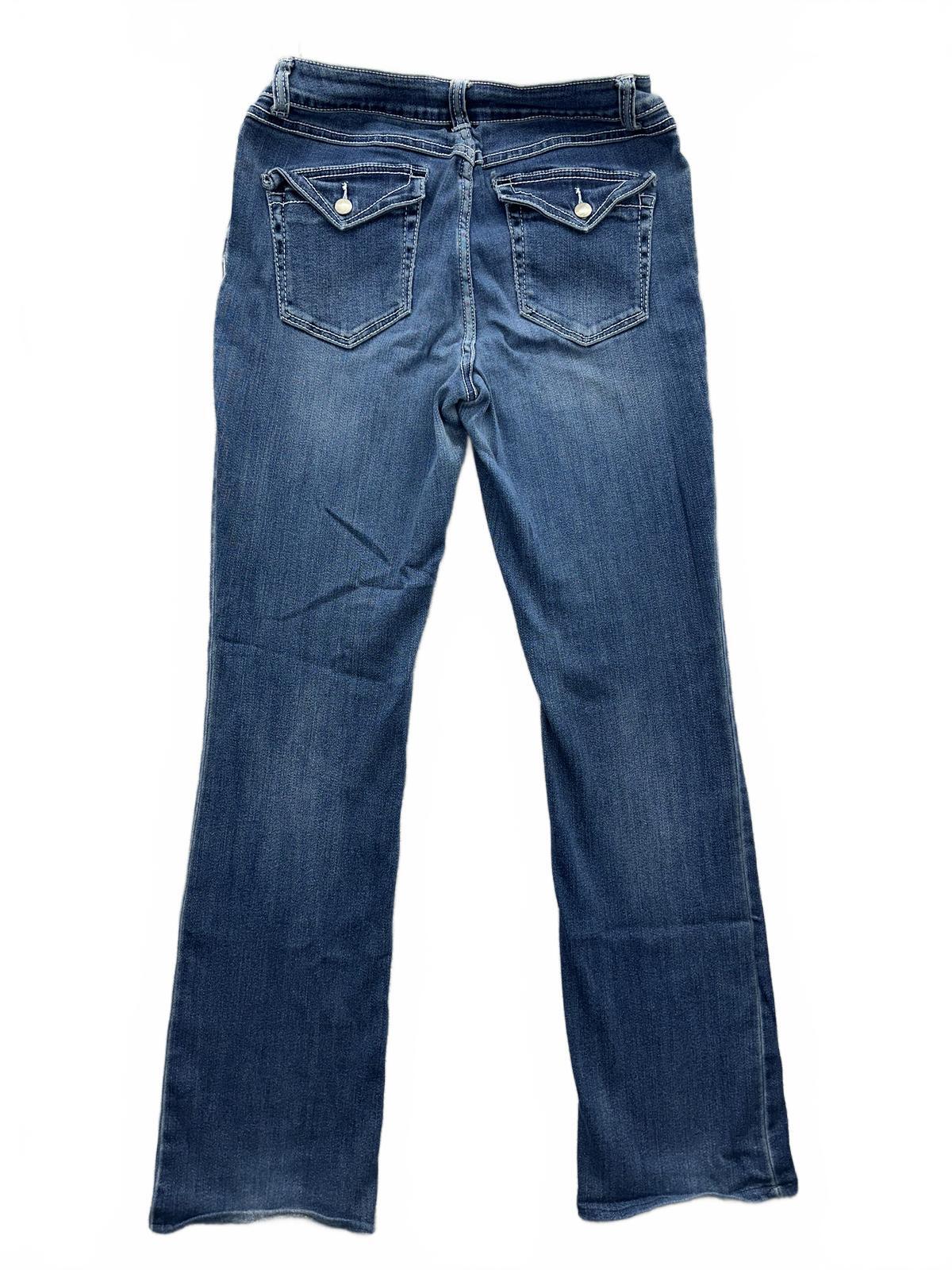 INC Denim Bootcut Jeans Medium Wash Vintage Style