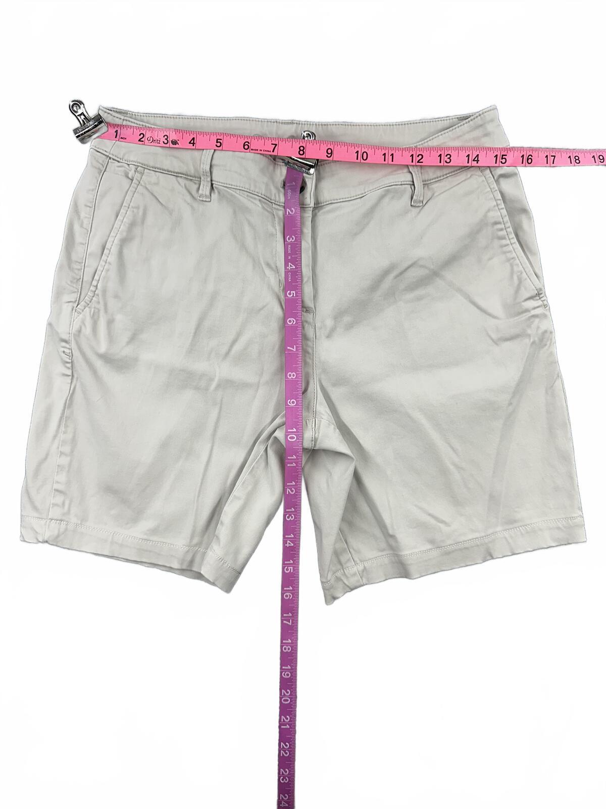 Tommy Bahama Light Khaki Tailored Shorts Y2K Preppy Casual Resortwear