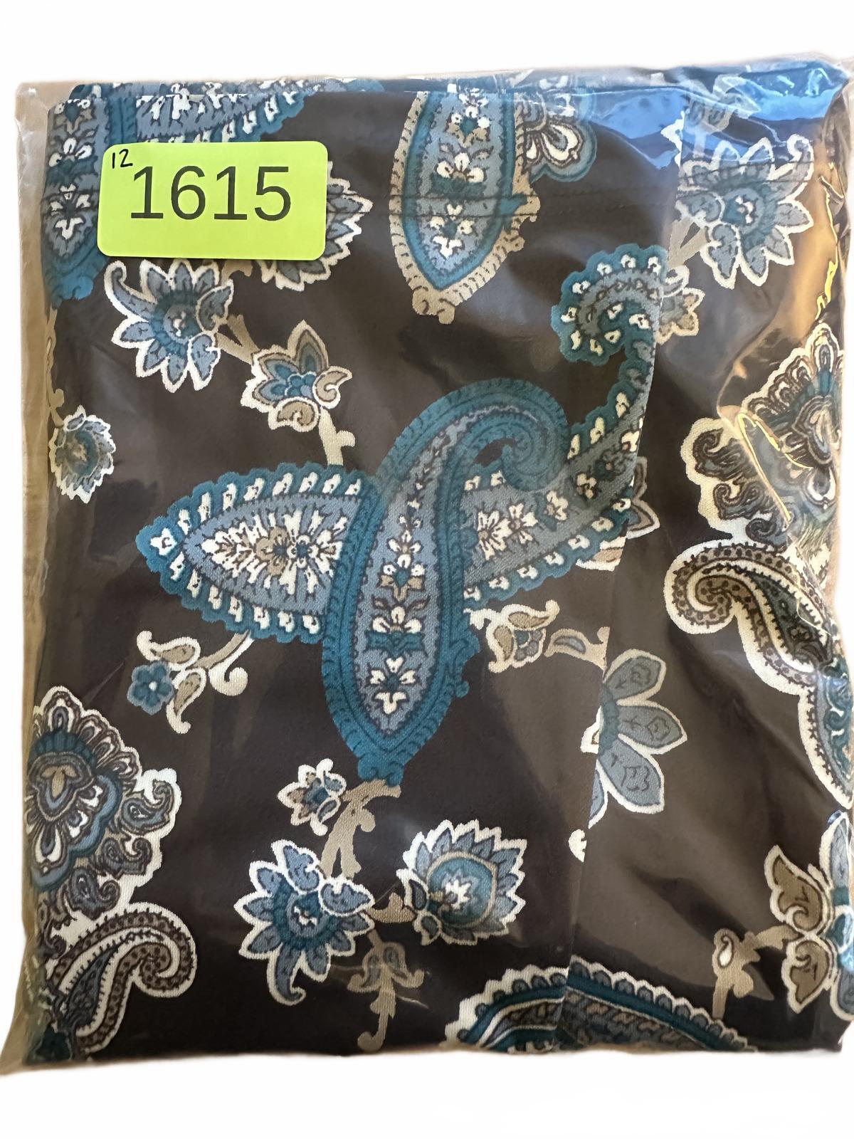 Nine West Vintage Inspired Maxi Skirt with Paisley Floral Print Boho Chic