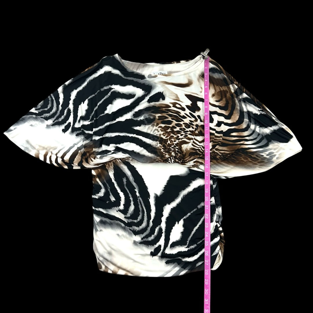 Y2K Joseph Ribkoff Animal Print Top