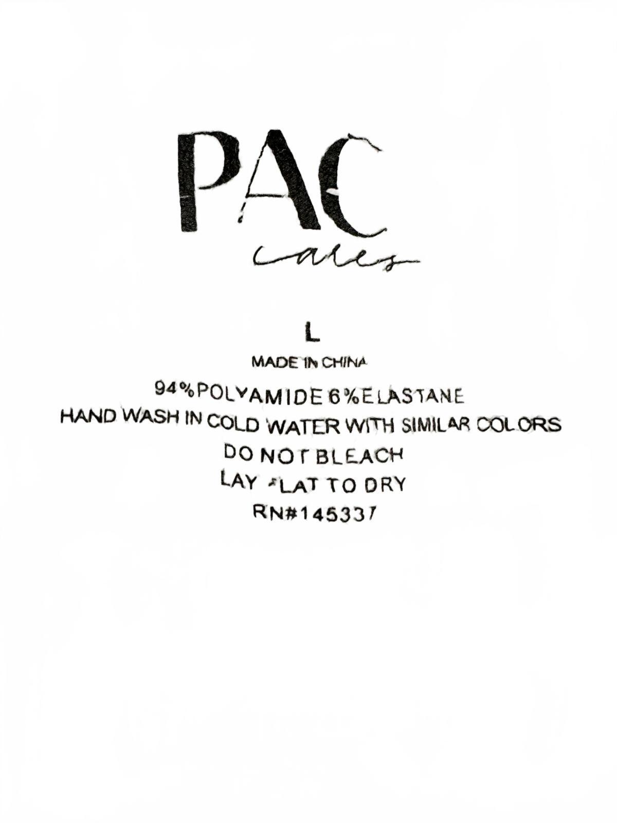 PAC Cares Light Blue Ribbed Crop Top