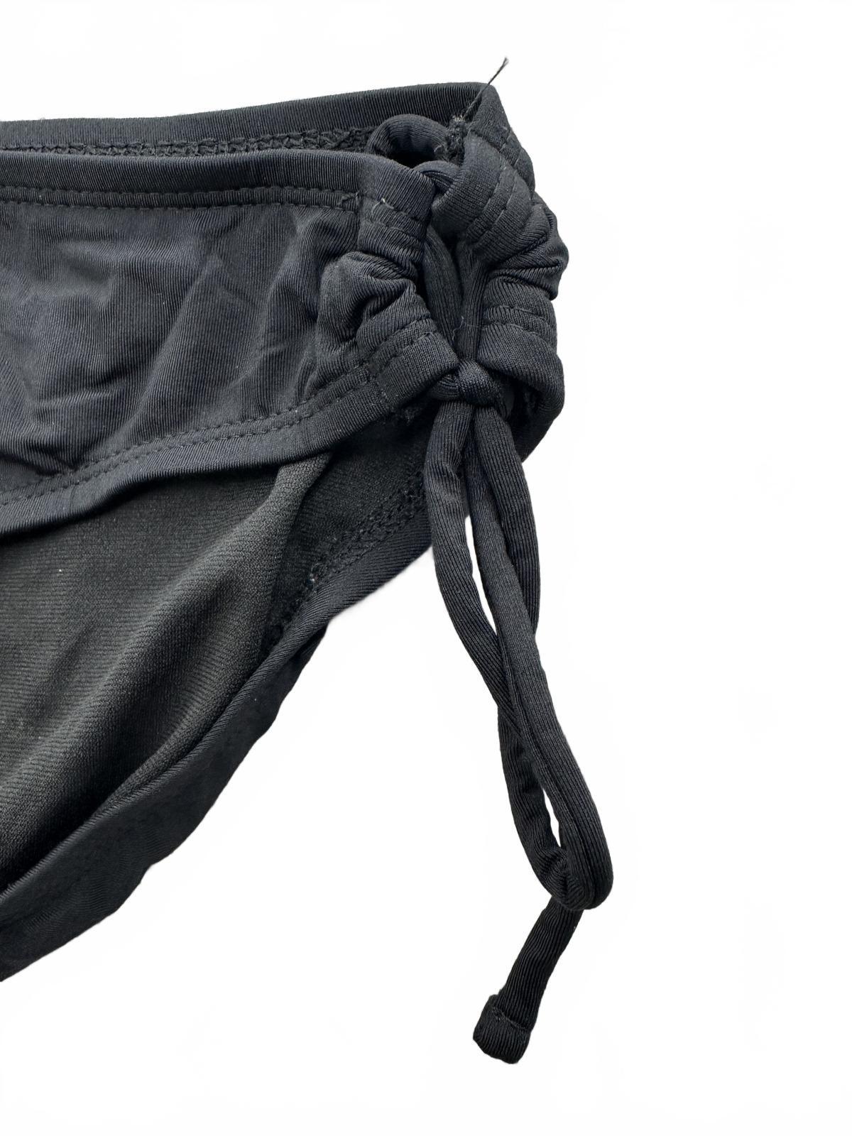 APT 9 Black Bikini Bottoms Adjustable Side Ties