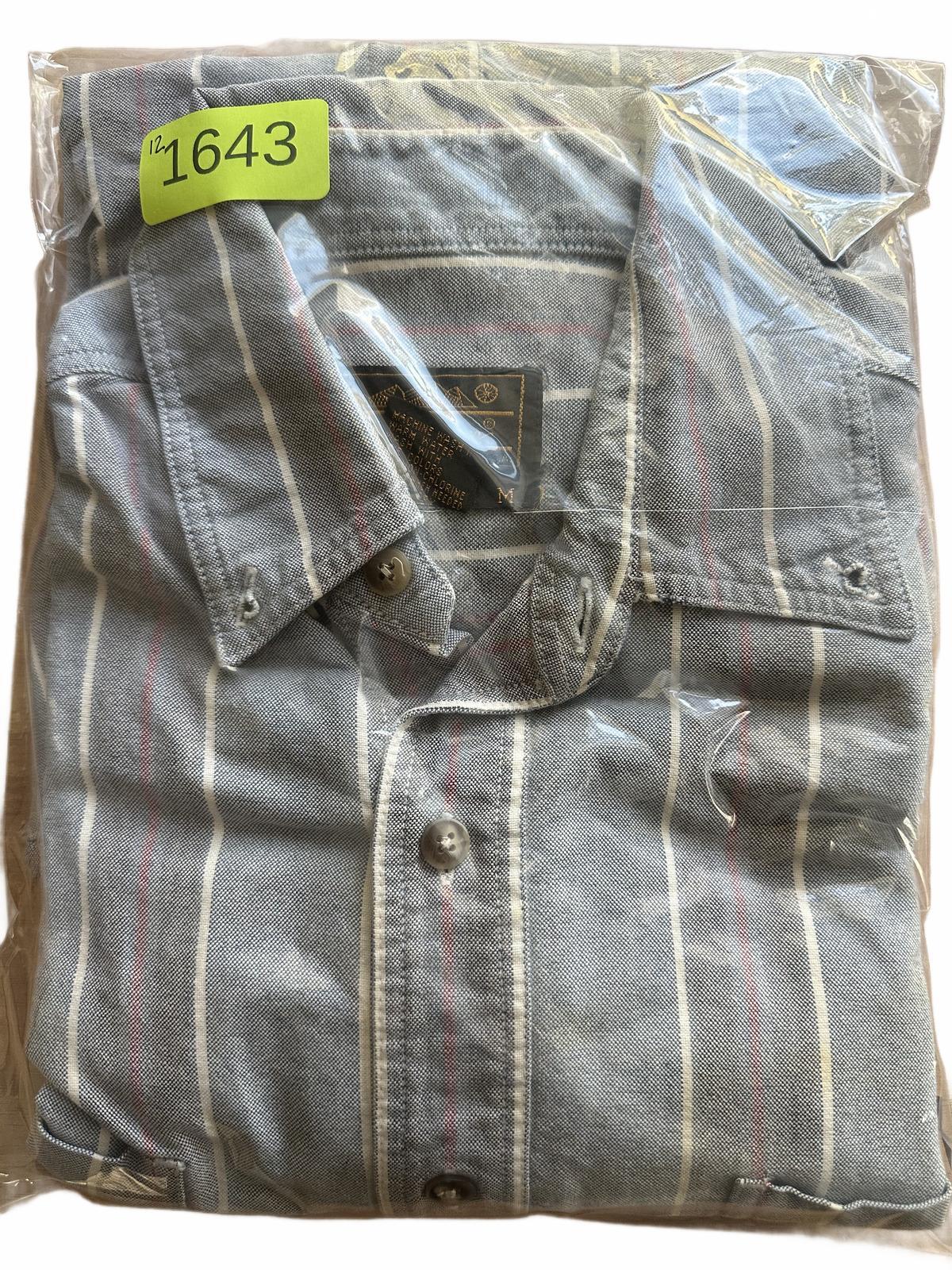 Eddie Bauer Vintage Striped Button Up Shirt