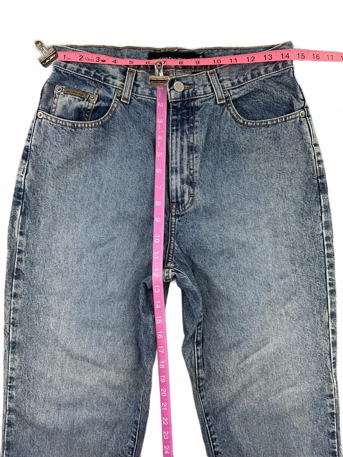 Calvin Klein Jeans Classic Light Wash Straight Leg Denim