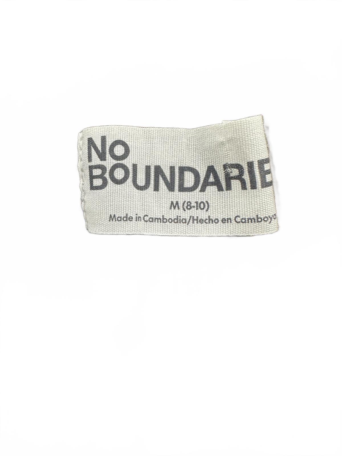 No Boundaries Brown Straight Leg Pants Casual Everyday Wear Elastic Waist