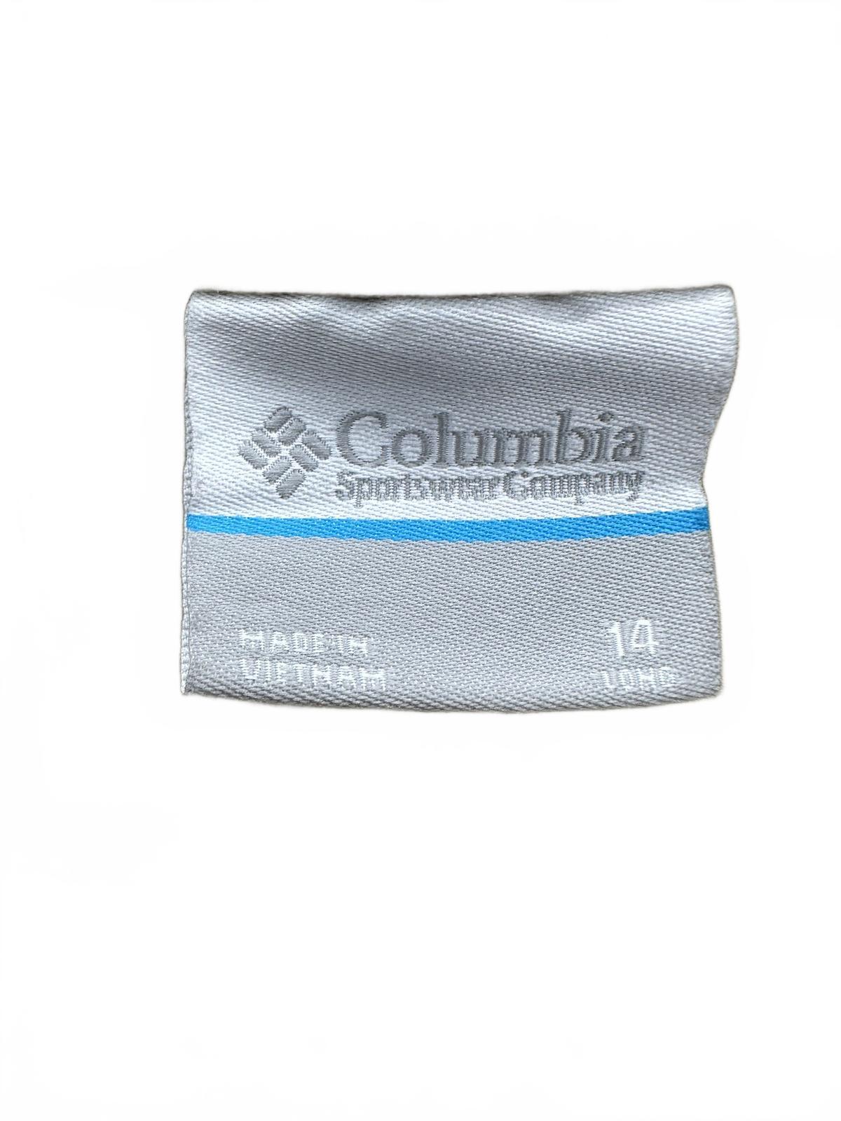 Columbia Sportswear Company Beige Outdoor Hiking Pants Straight Leg