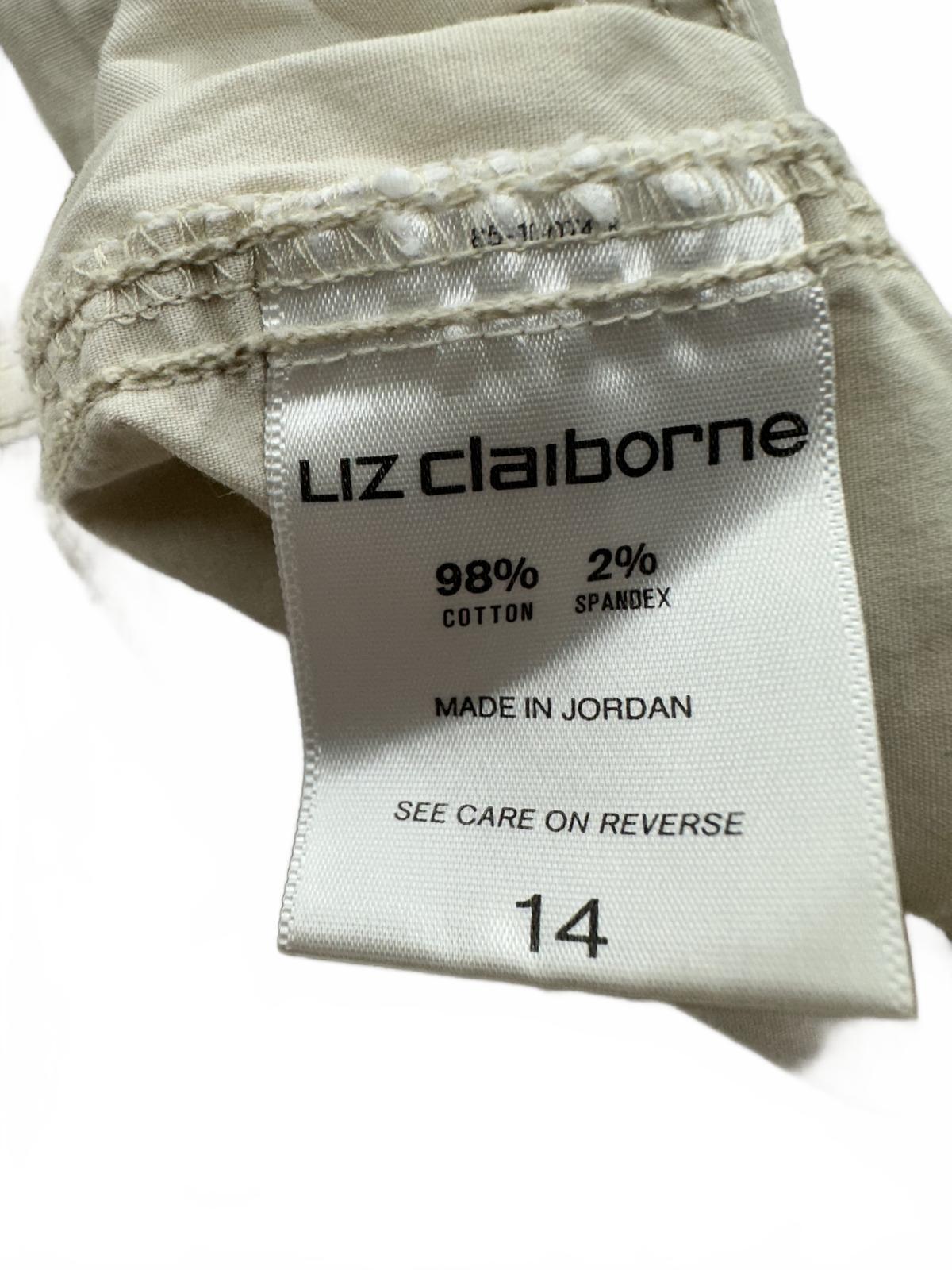 Liz Claiborne Classic White Cargo Pants