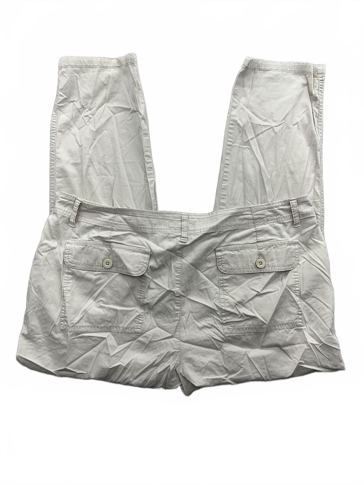 Liz Claiborne Classic White Cargo Pants