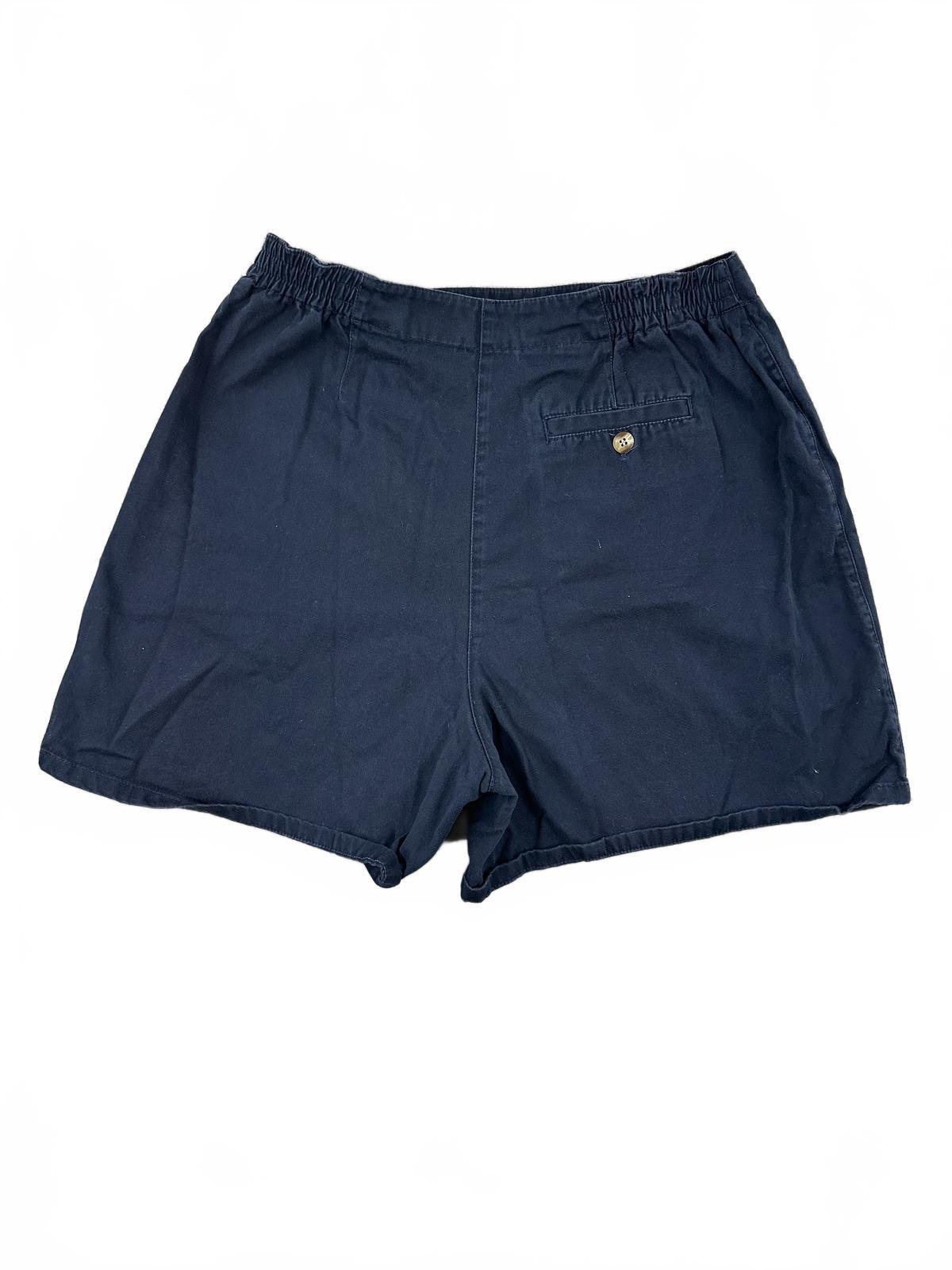 White Stag Navy Blue Cotton Skort Casual Summer Preppy