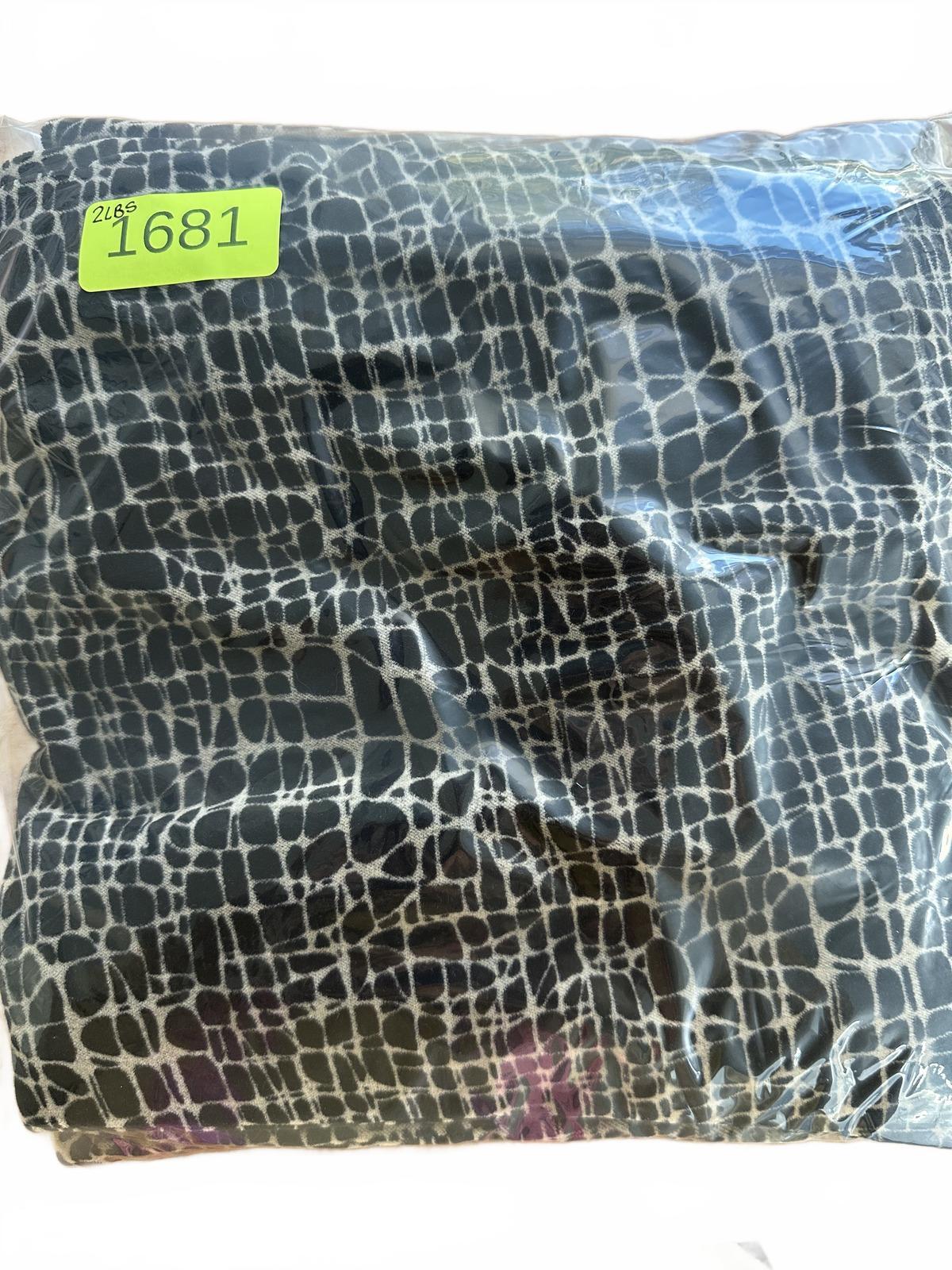 Kenneth Cole New York Black and White Abstract Pattern Flared Pants