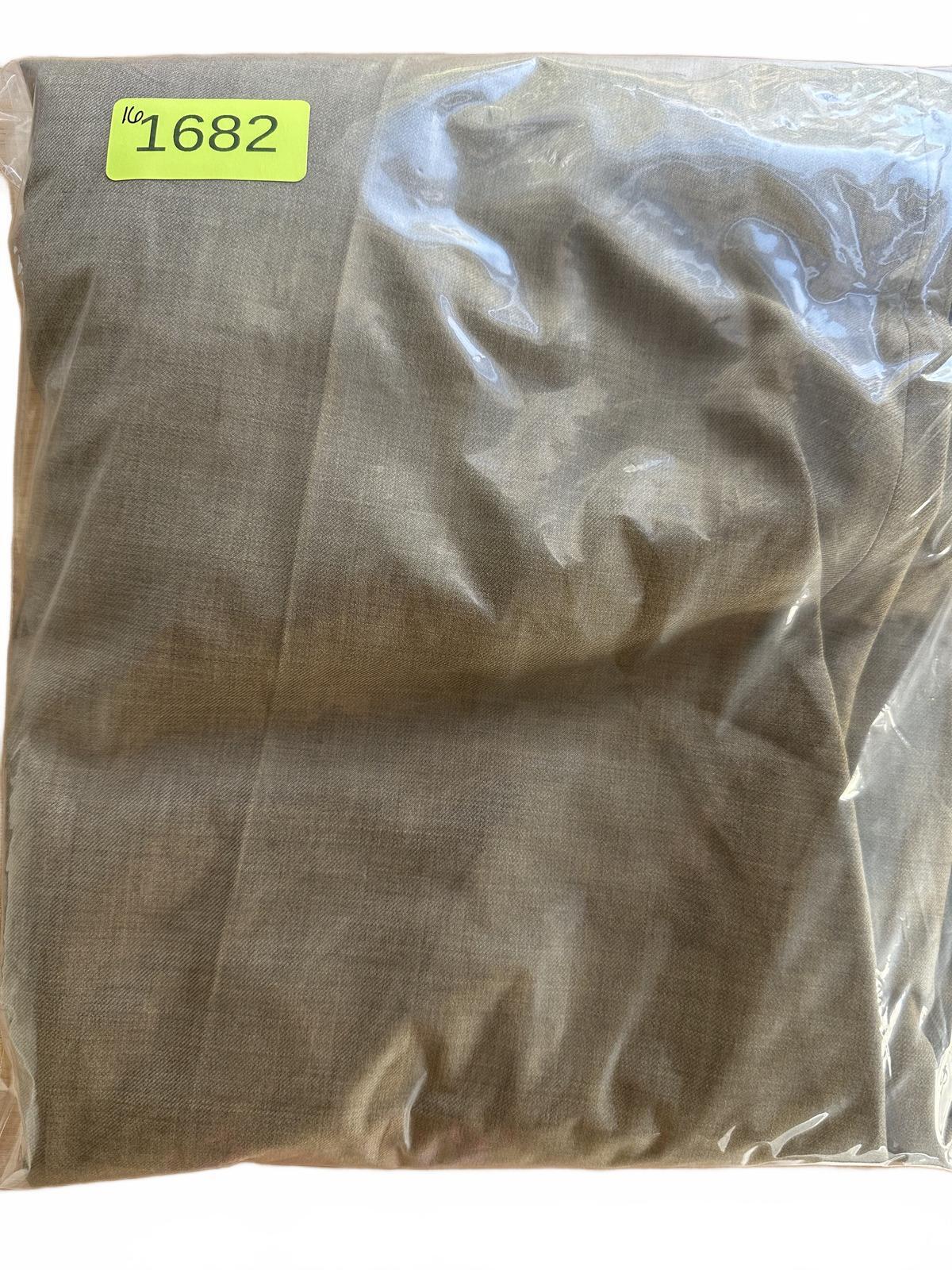 Santorelli Luxury Serge Tan Dress Pants Classic Tailored Fit