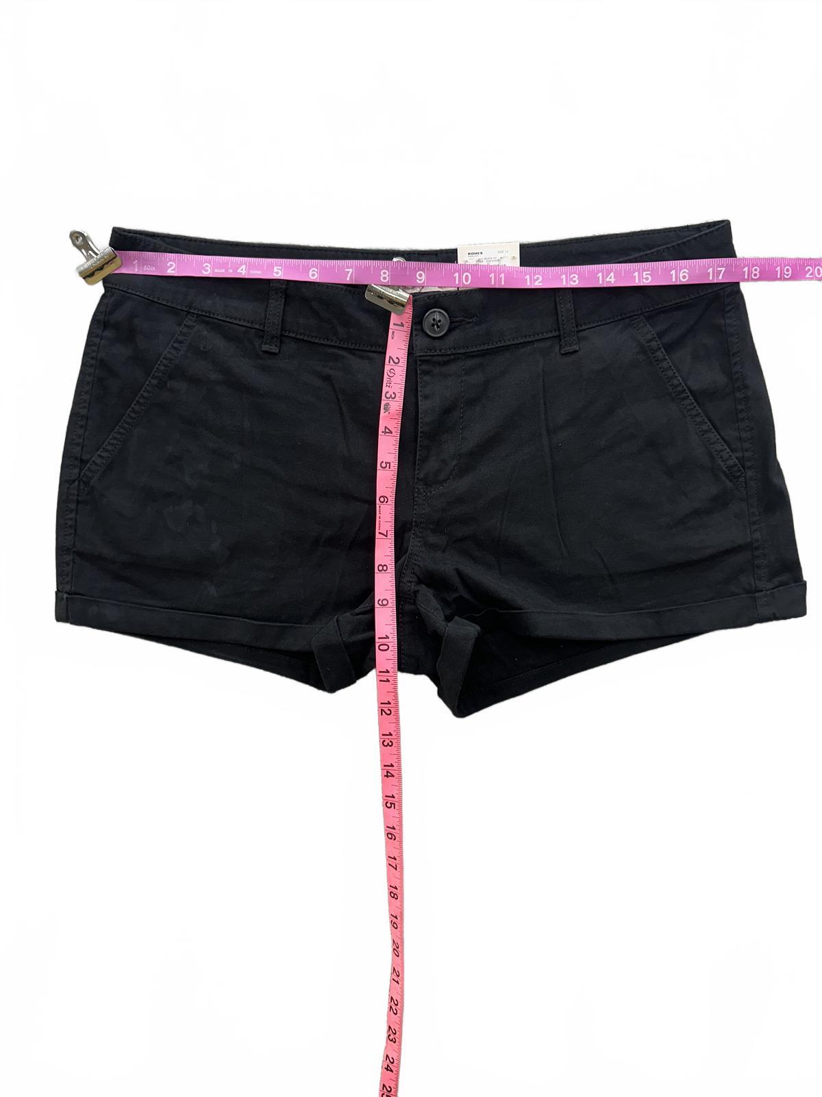 NWT SO Black Stretch Shortie Shorts Low Rise