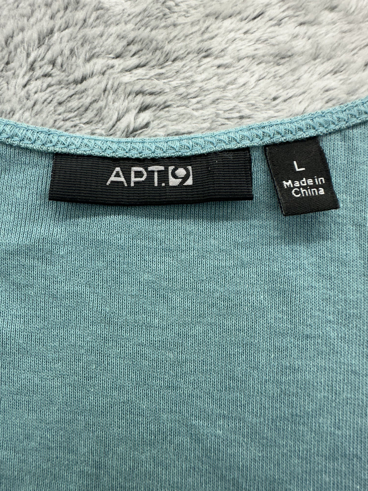 Apt. 9 Light Blue Sequin Tank Top