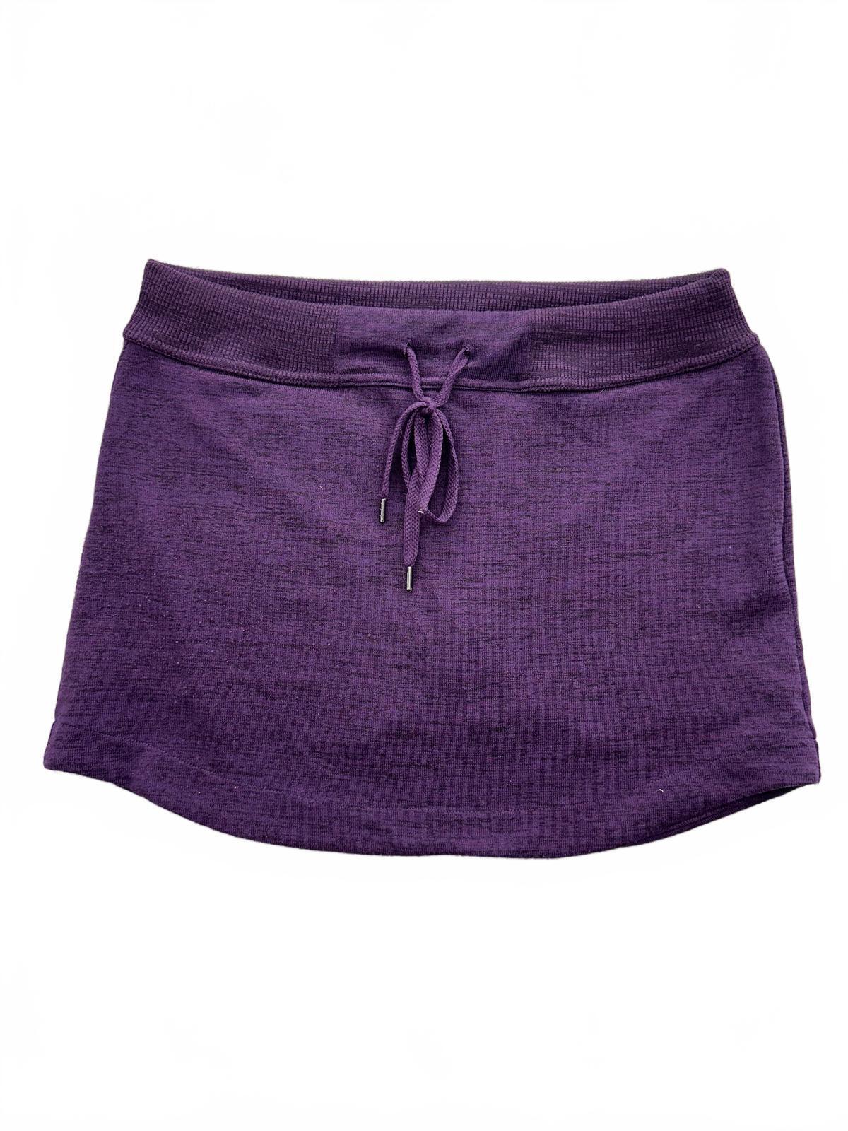 Z by Zobha Purple Skort with Built in Shorts and Drawstring Waistband