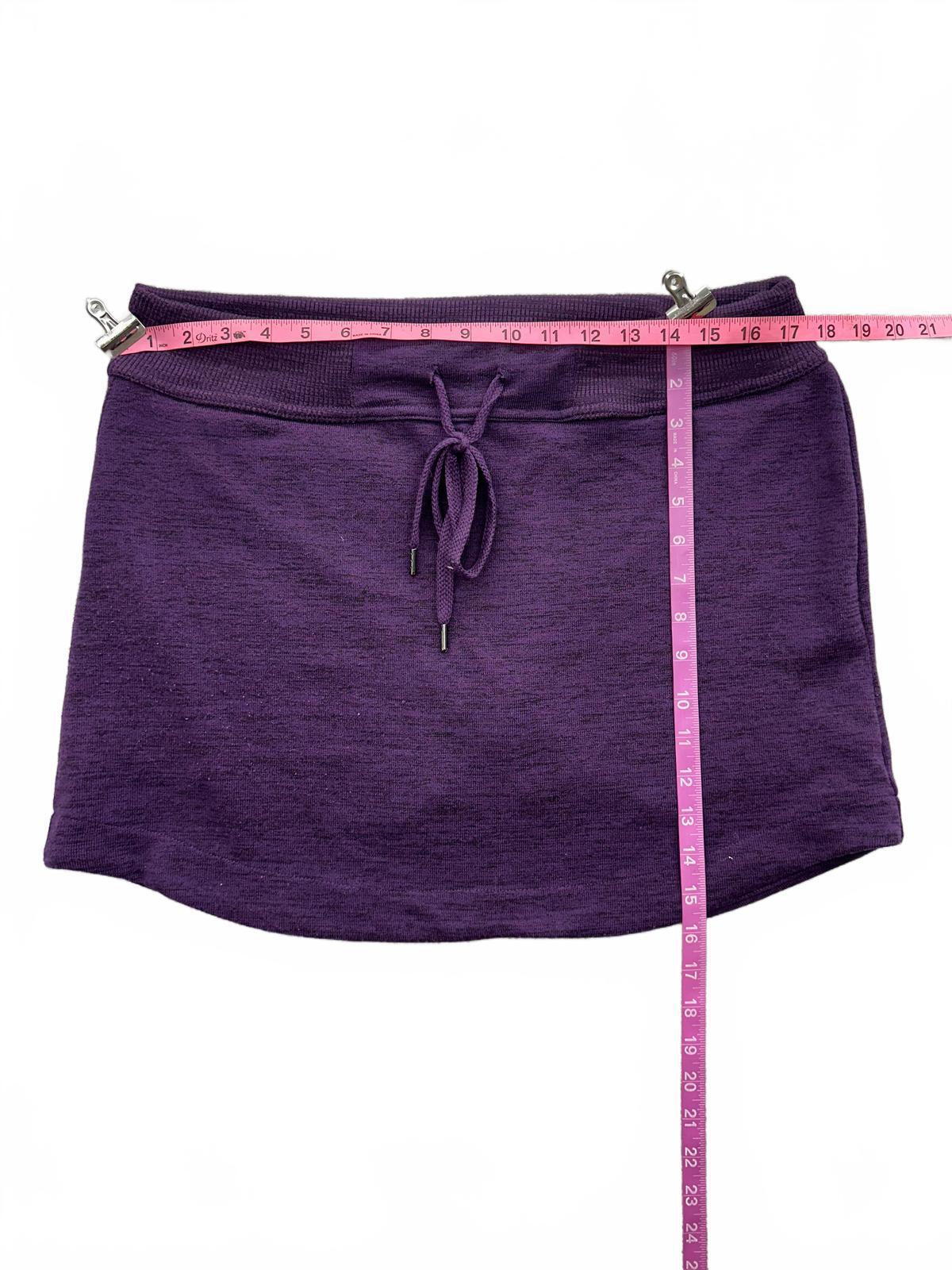 Z by Zobha Purple Skort with Built in Shorts and Drawstring Waistband