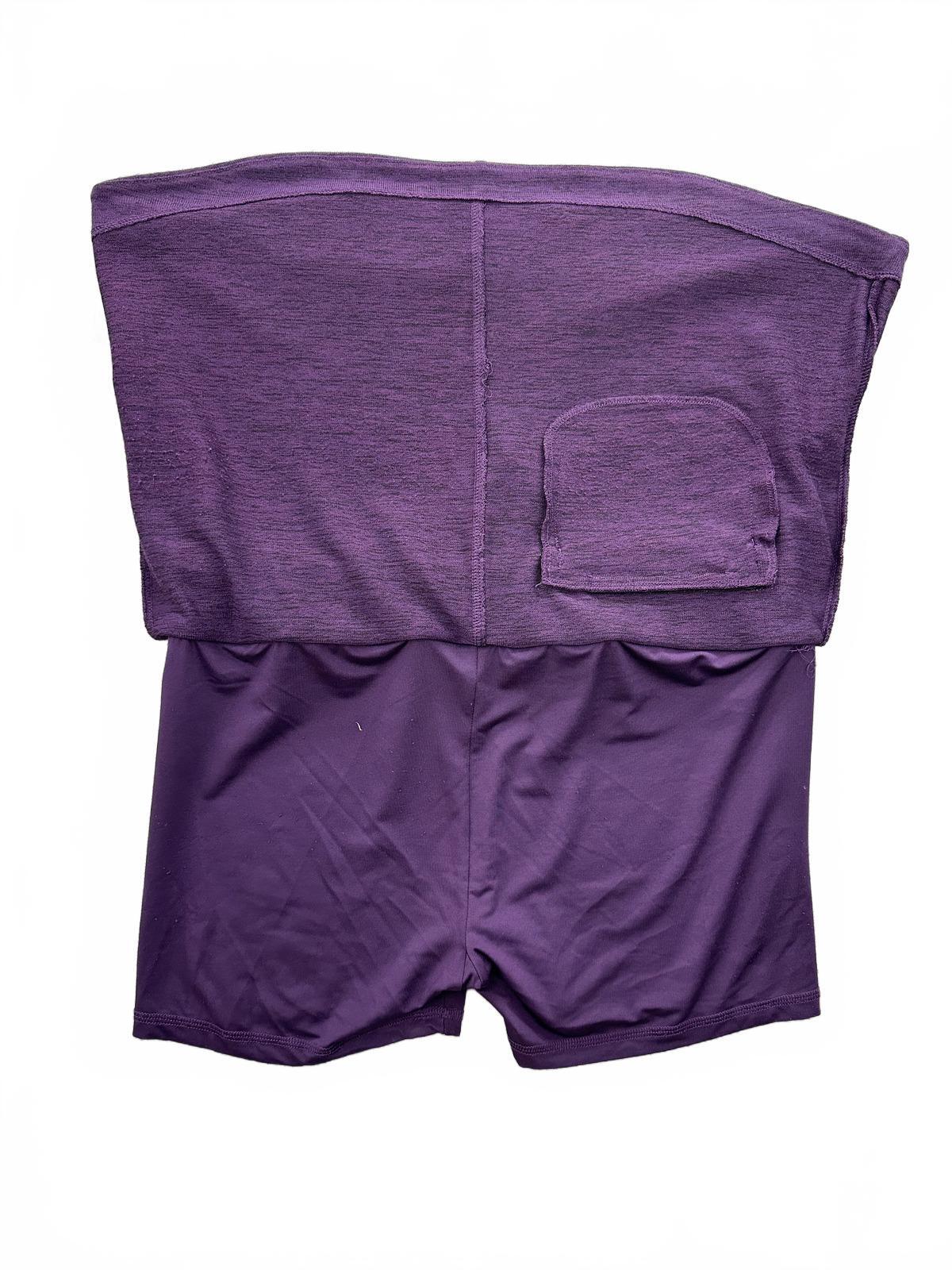 Z by Zobha Purple Skort with Built in Shorts and Drawstring Waistband