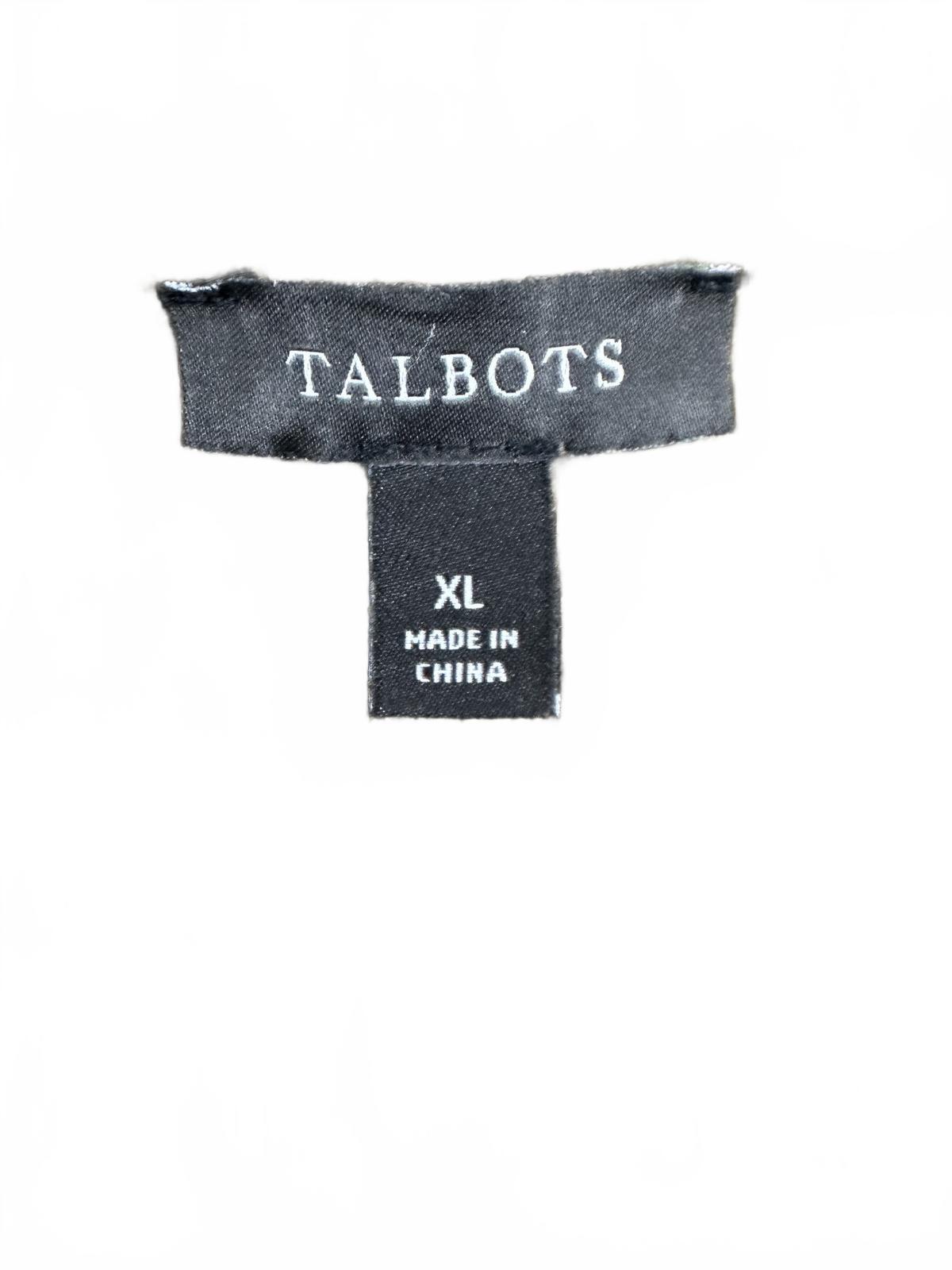 Talbots Vintage Olive Green Cable Knit Sweater Classic Preppy Knitwear