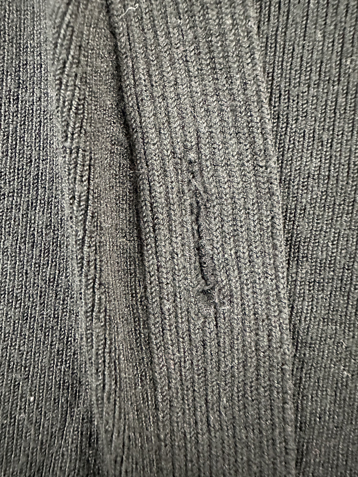 Charter Club Black Open Front Cardigan Classic Versatile Layering Sweater