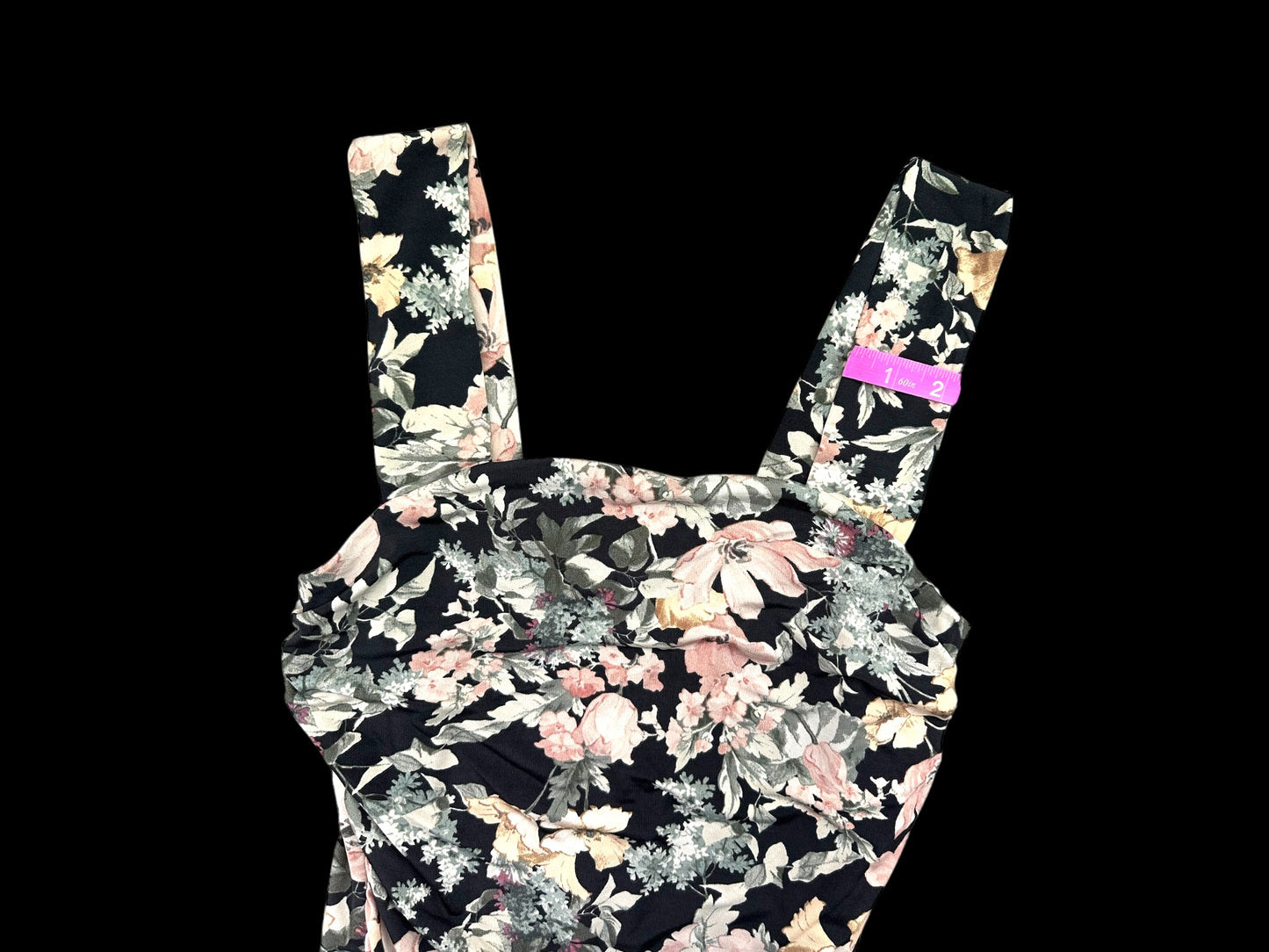 Maurice's Floral Ruched Midi Dress