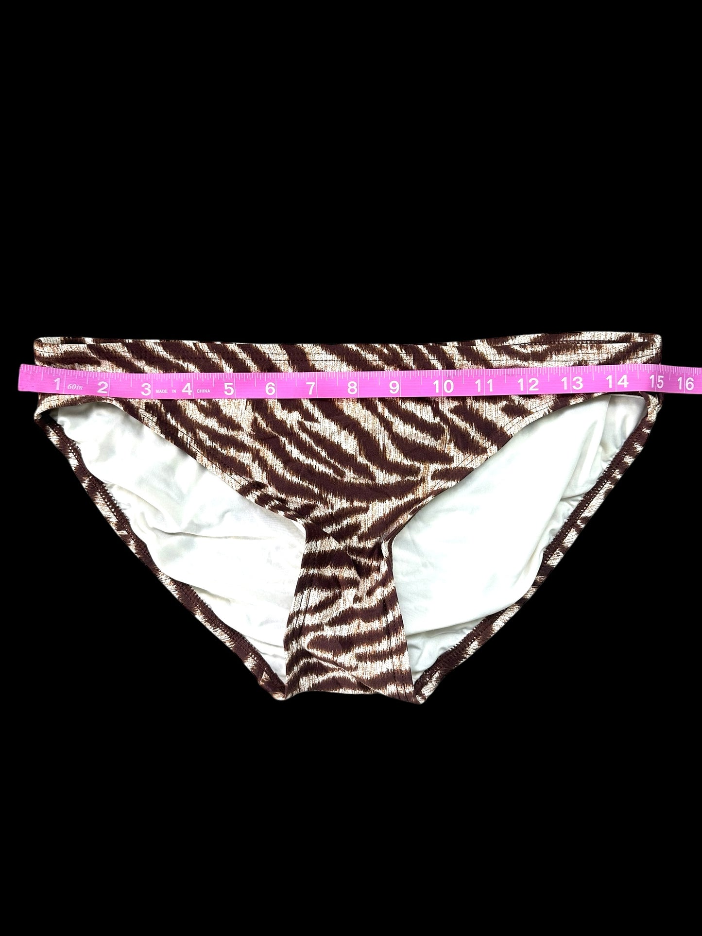 Micheal Kors Brown Tiger Print Tankini