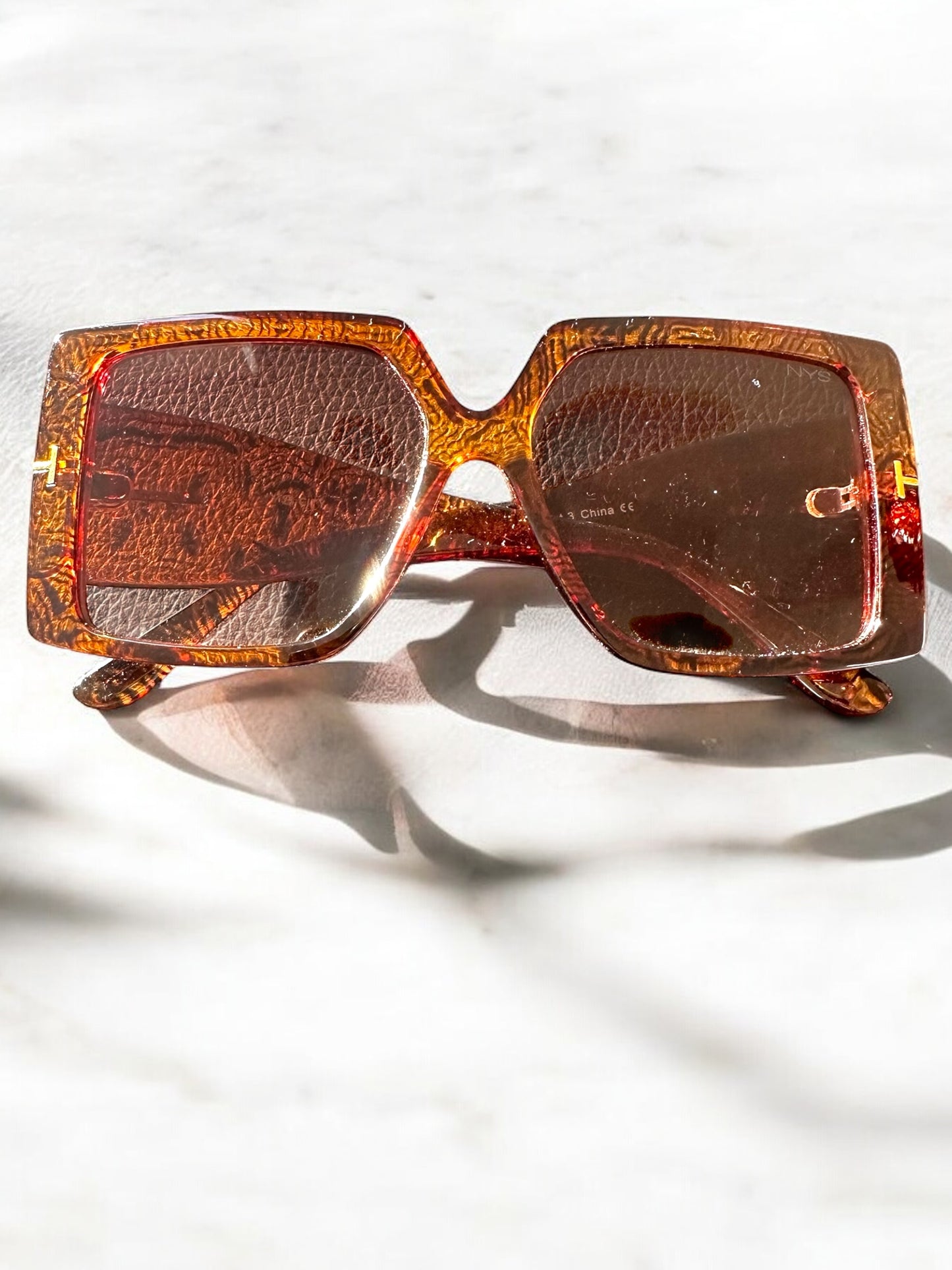 Brown Statement Sunglasses
