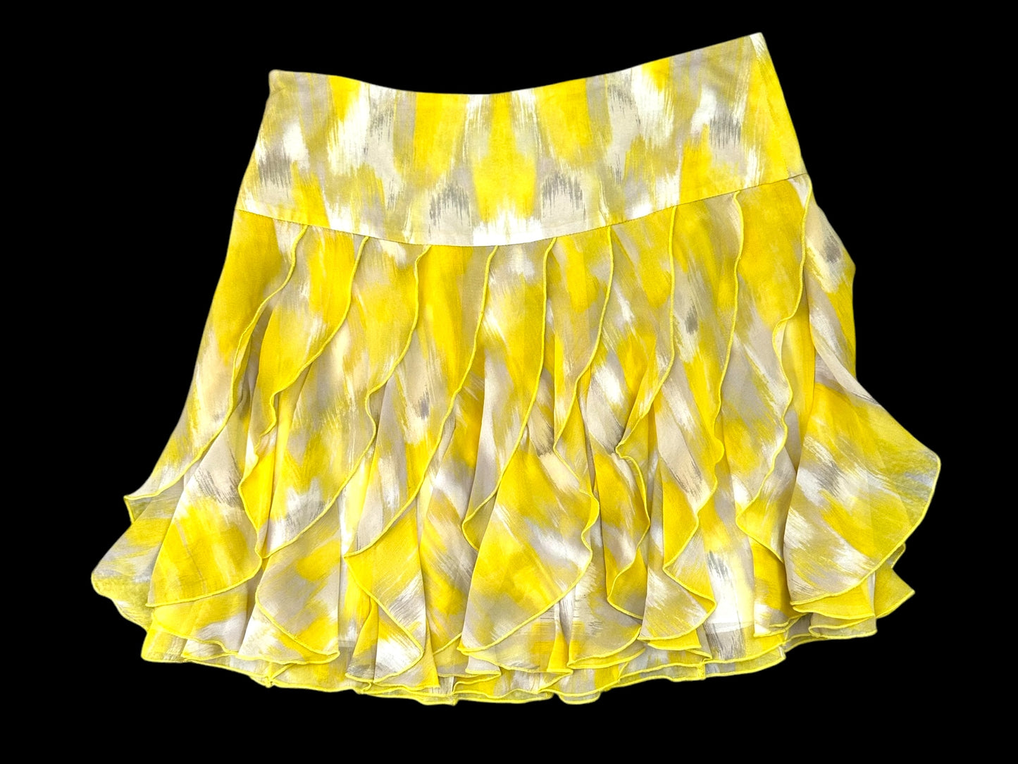 INC International Concepts Women's Yellow Skirt