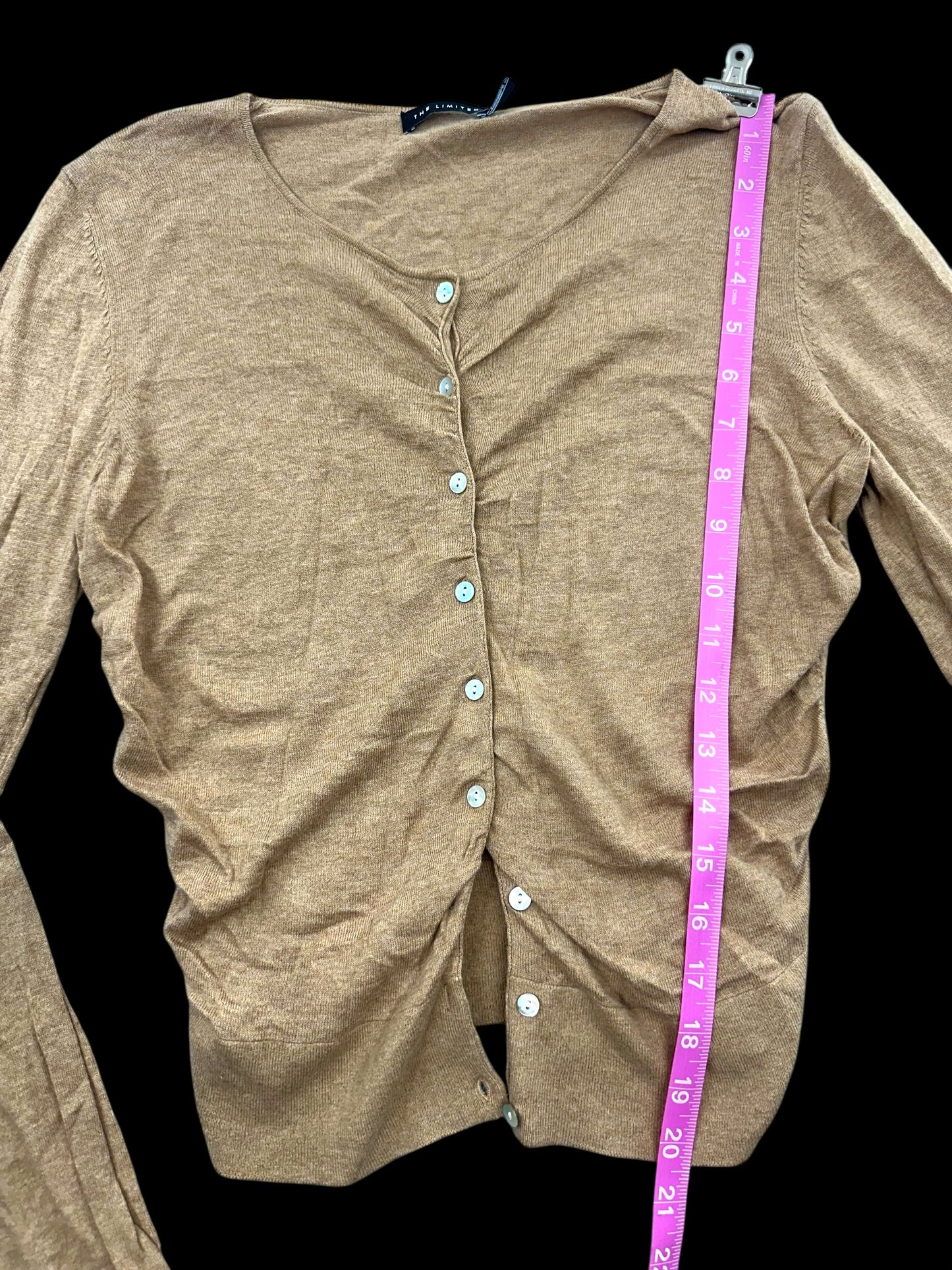 The Limited Golden Cardigan