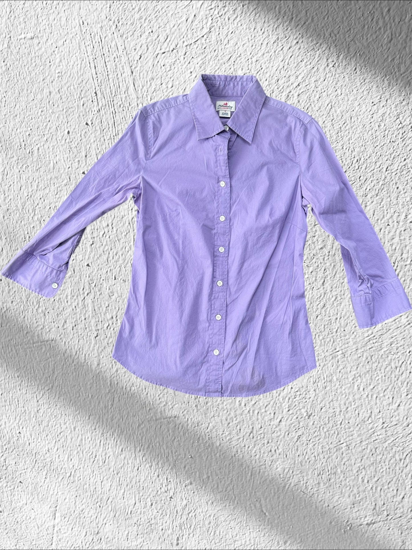 Haberdashery J. Crew Lavender Button Up Shirt