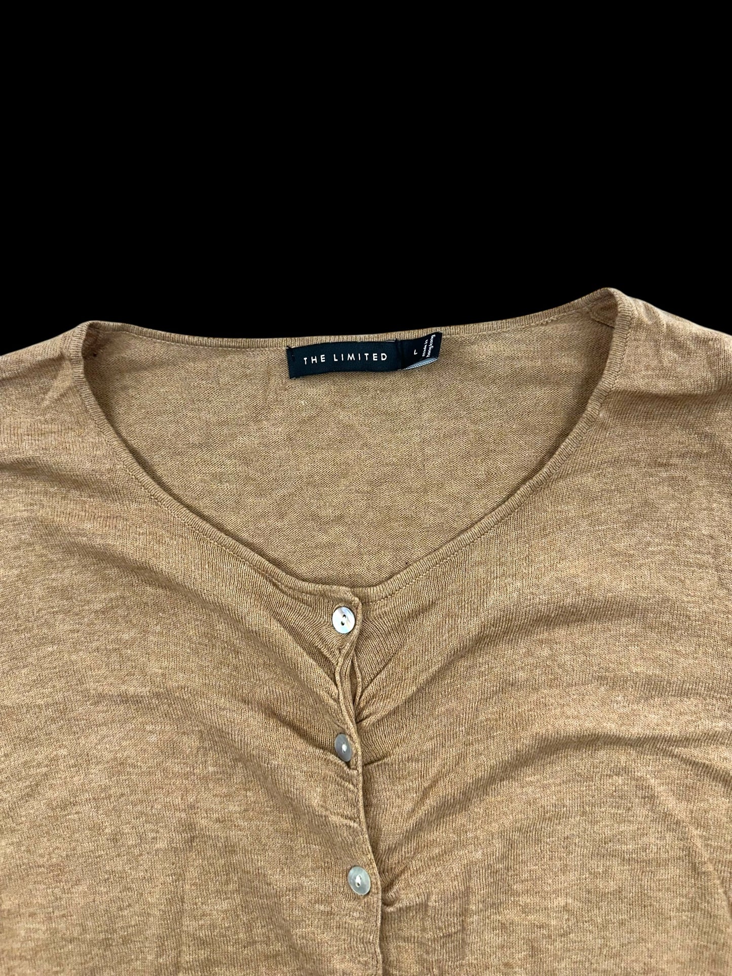 The Limited Golden Cardigan