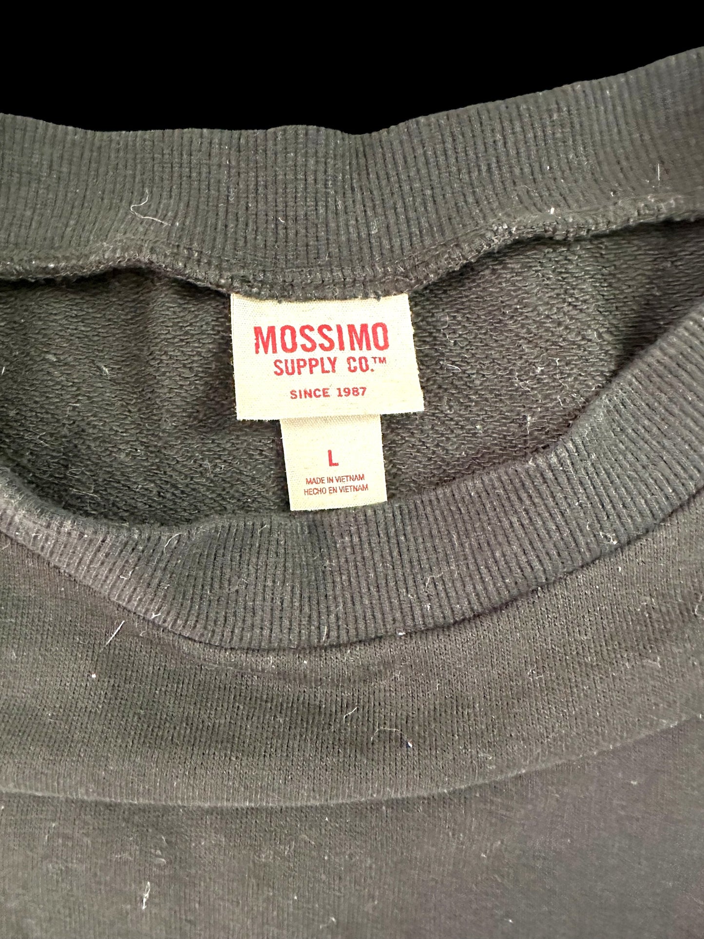 Mossimo Lace Up Crew Neck