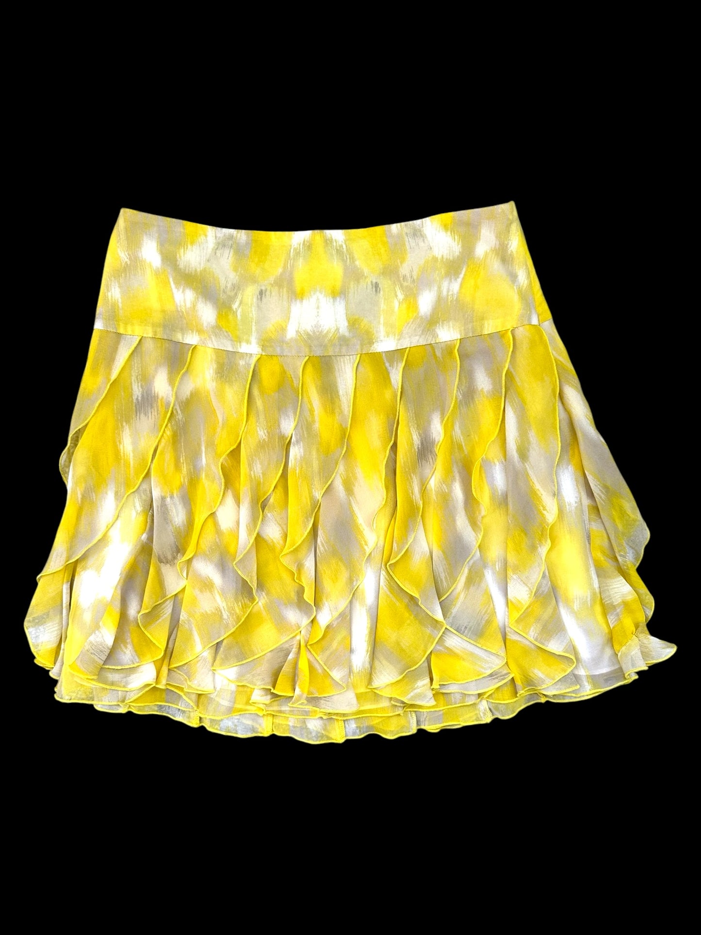 INC International Concepts Women's Yellow Skirt