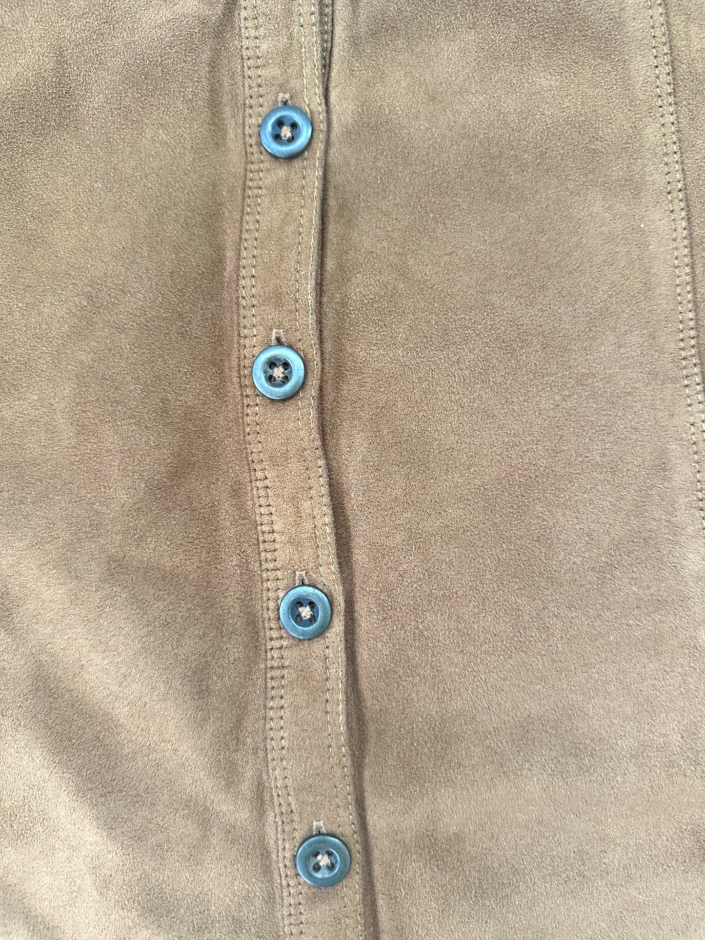 Hollister Suede Mini Skirt