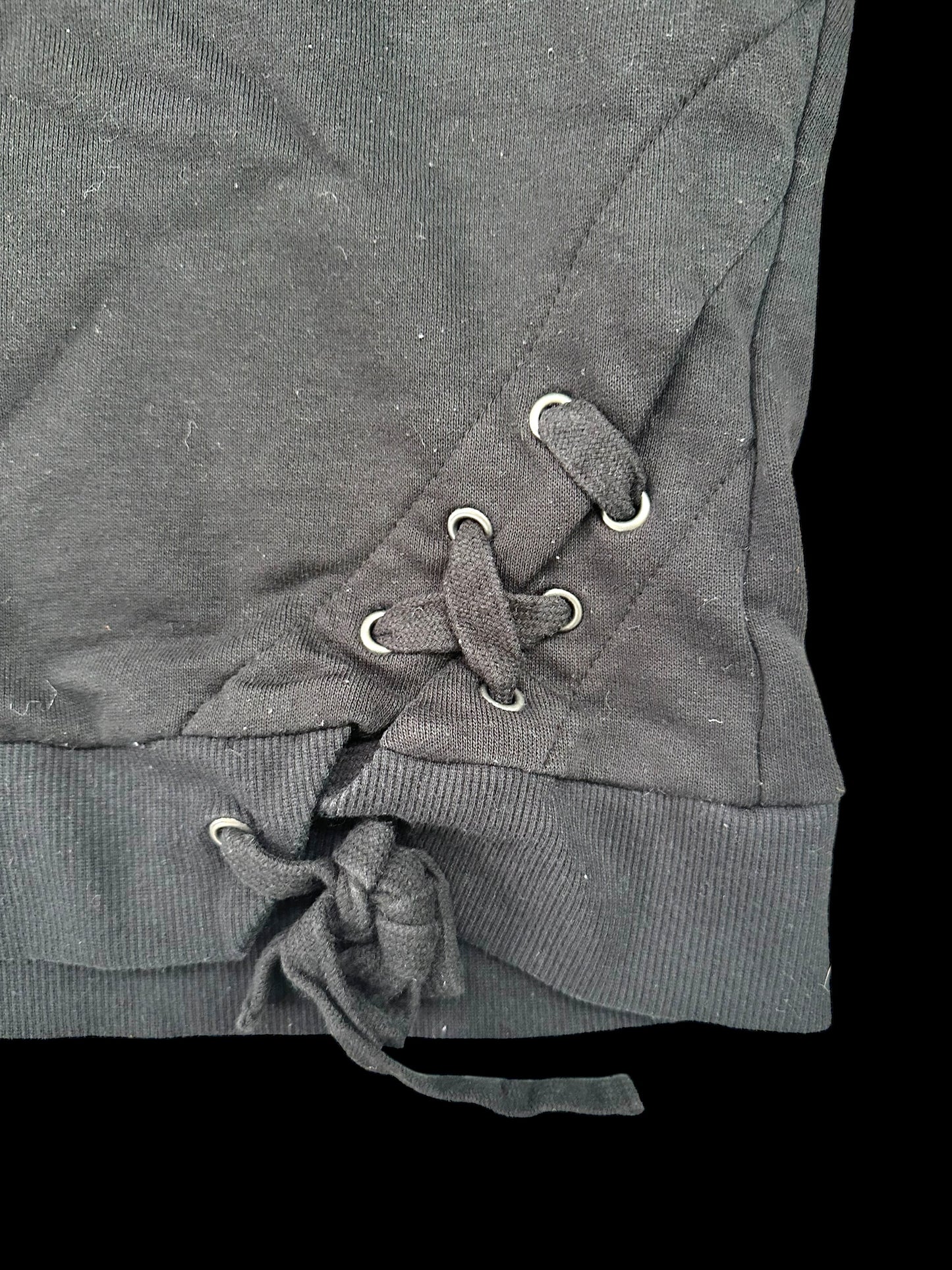 Mossimo Lace Up Crew Neck