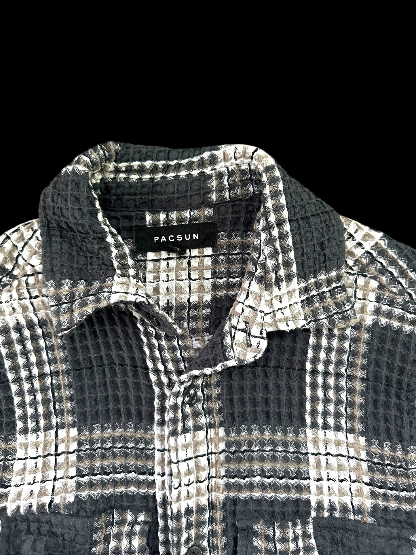 PacSun Checkered Flannel Button Down Jacket