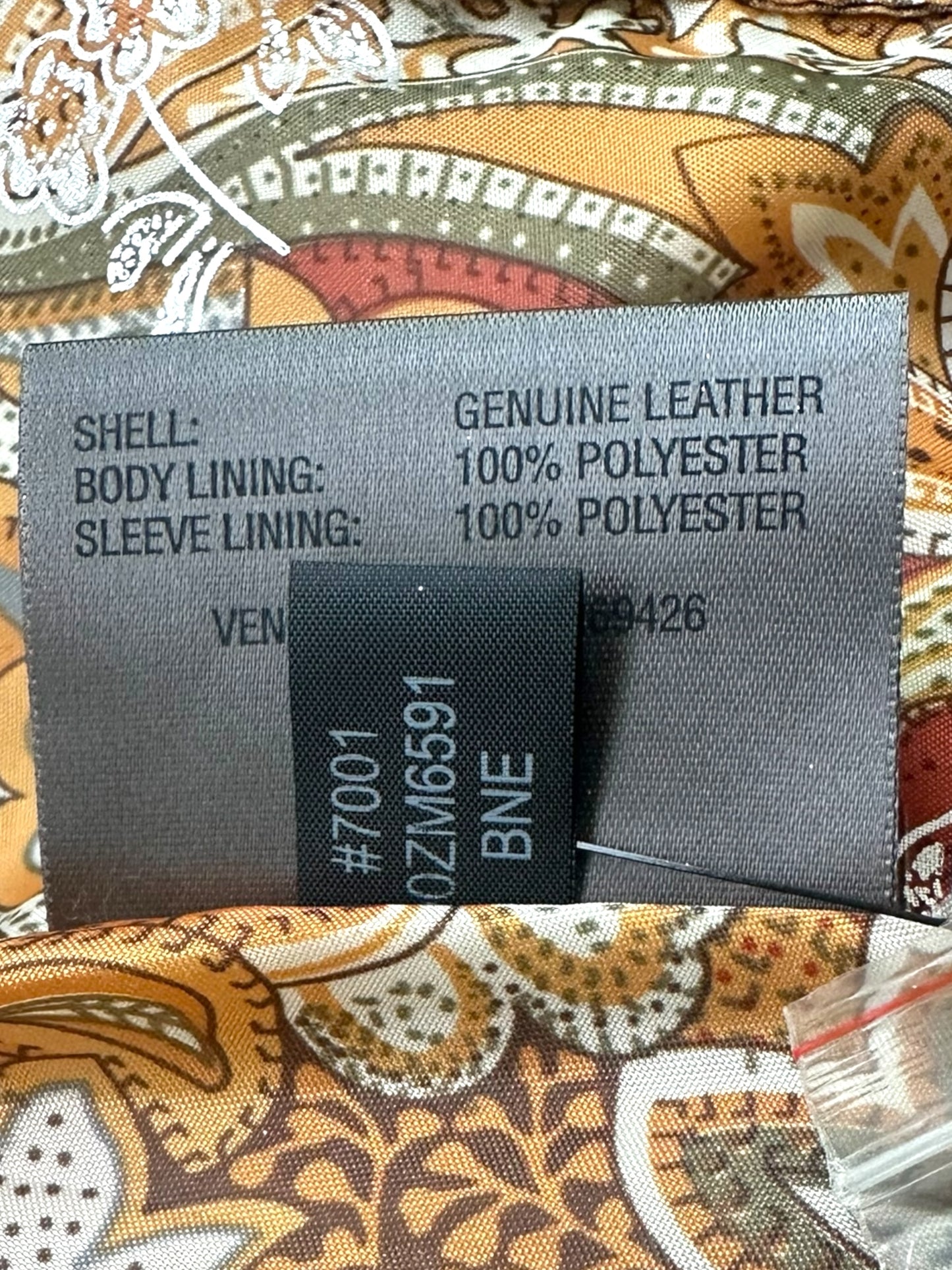 Wilson Leather Cream Leather Jacket