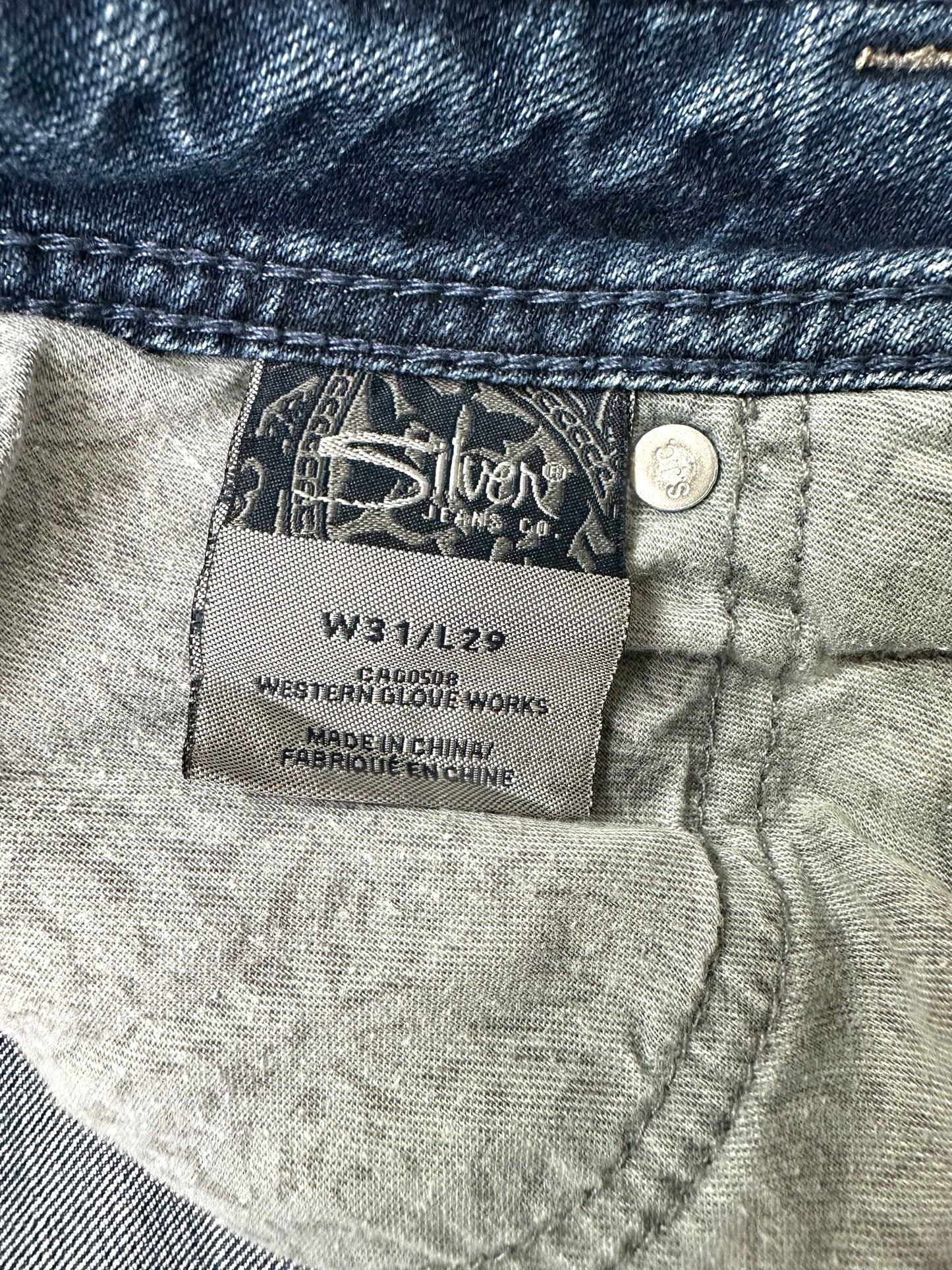 Silver Jean Co. Bootcut Light Wash Denim