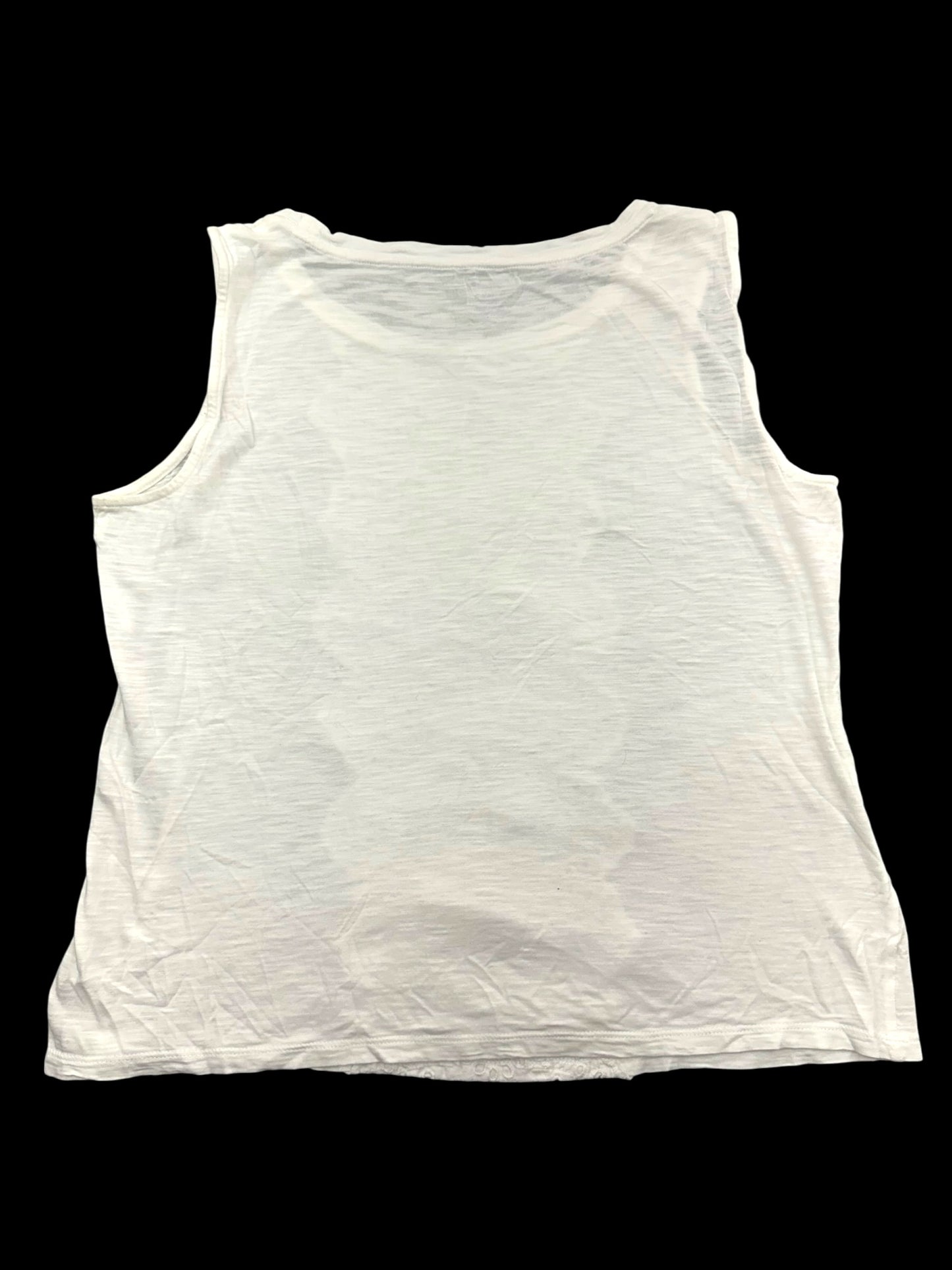Talbots White Tank Top