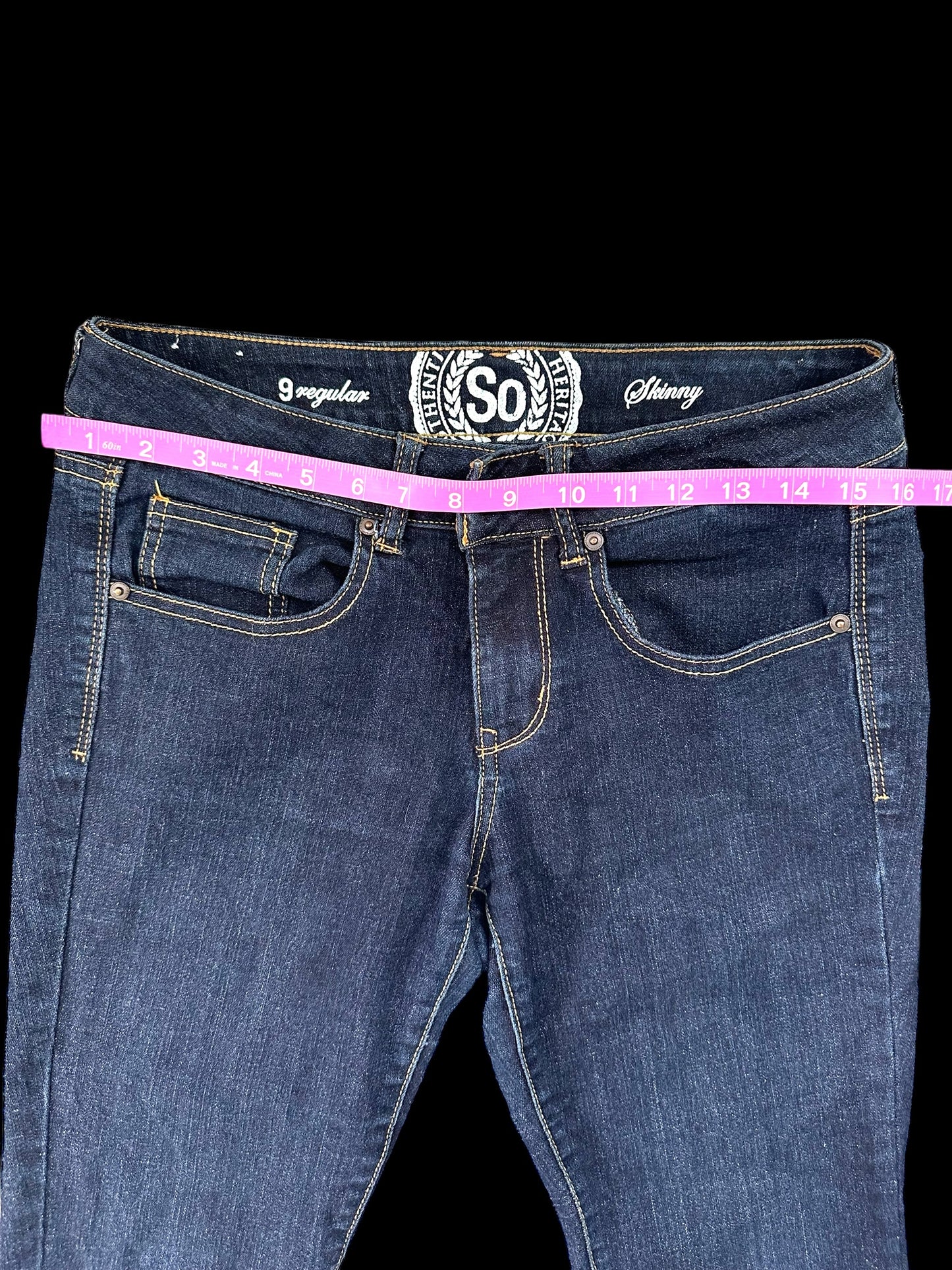 SO Dark Skinny Jean