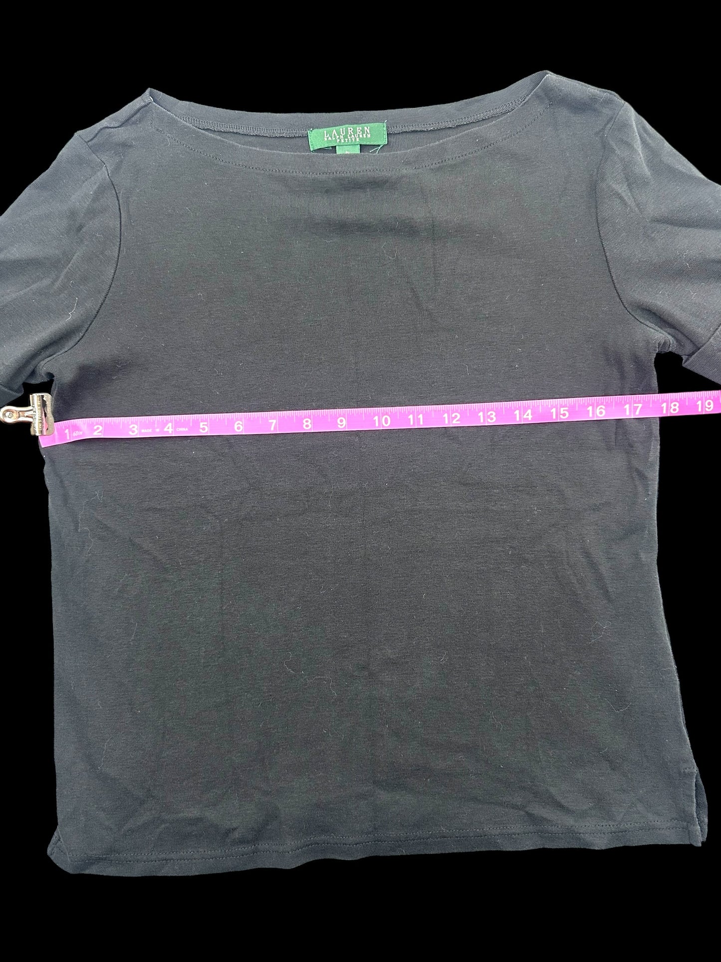 Ralph Lauren Black T Shirt
