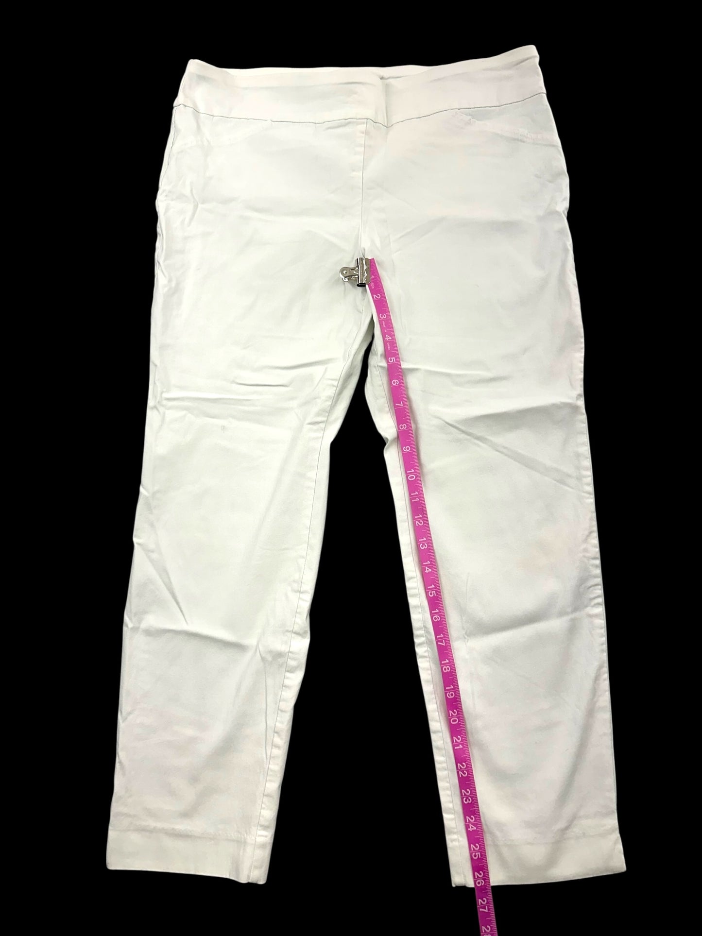 Charter Club White Ankle Pants