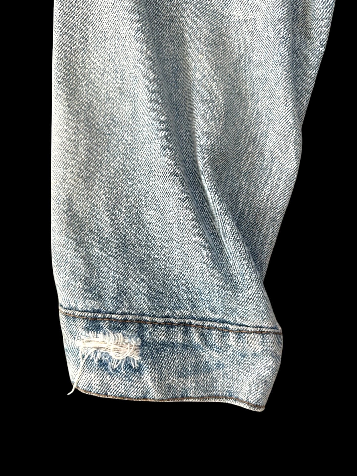Distressed Denim Jacket