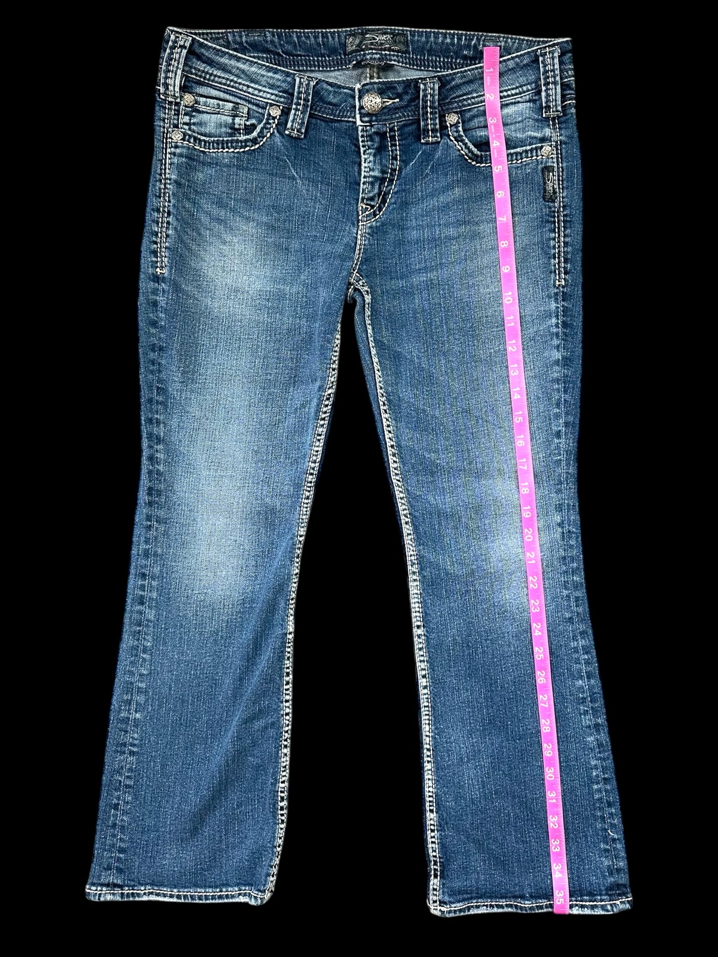 Silver Jean Co. Bootcut Light Wash Denim