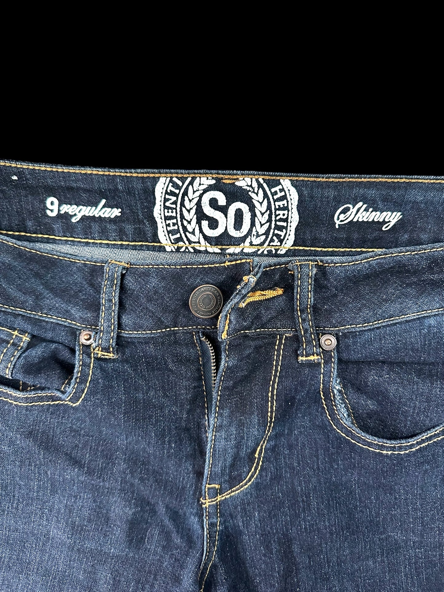 SO Dark Skinny Jean