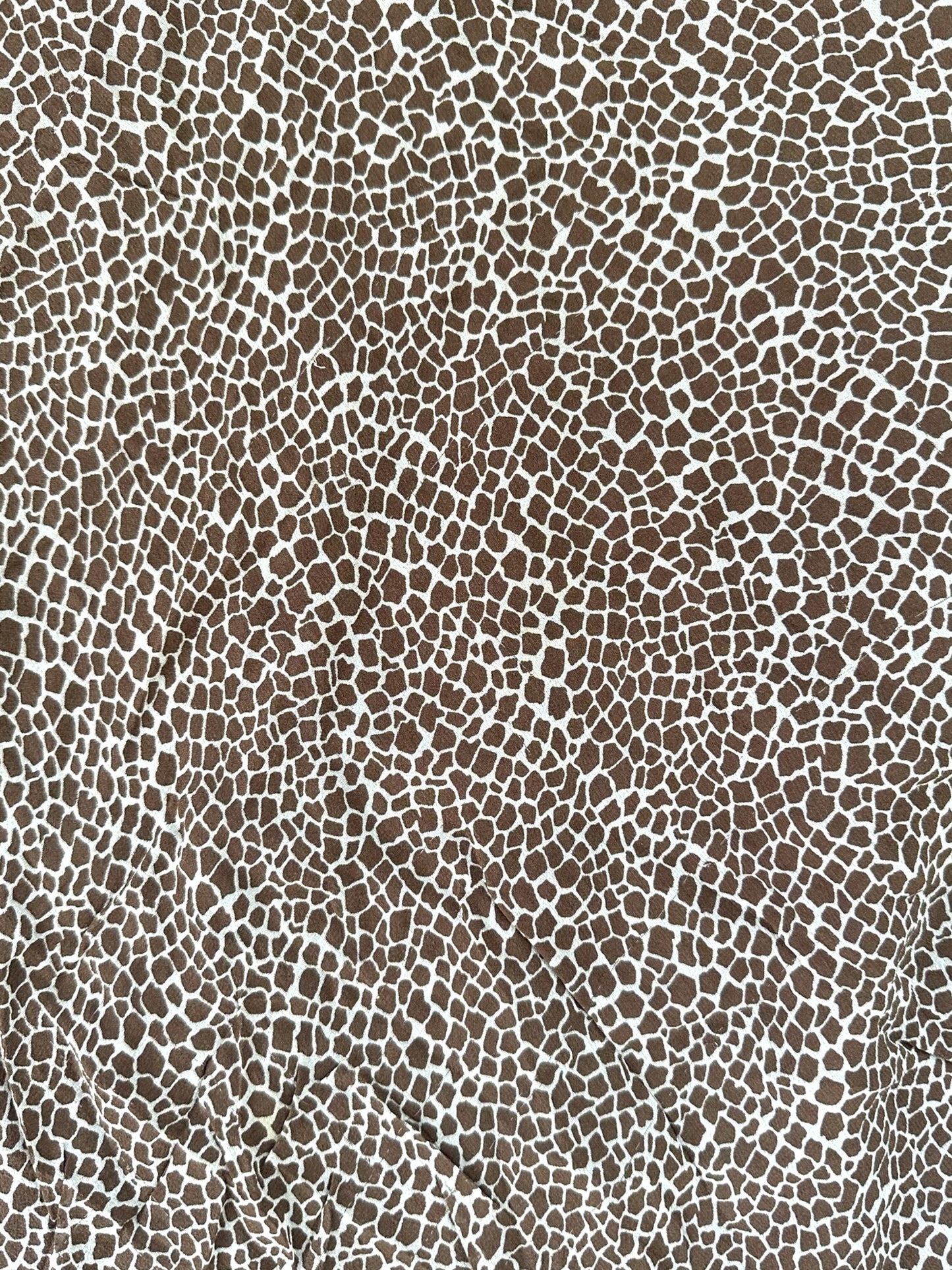 Talbots Animal Print Midi Skirt