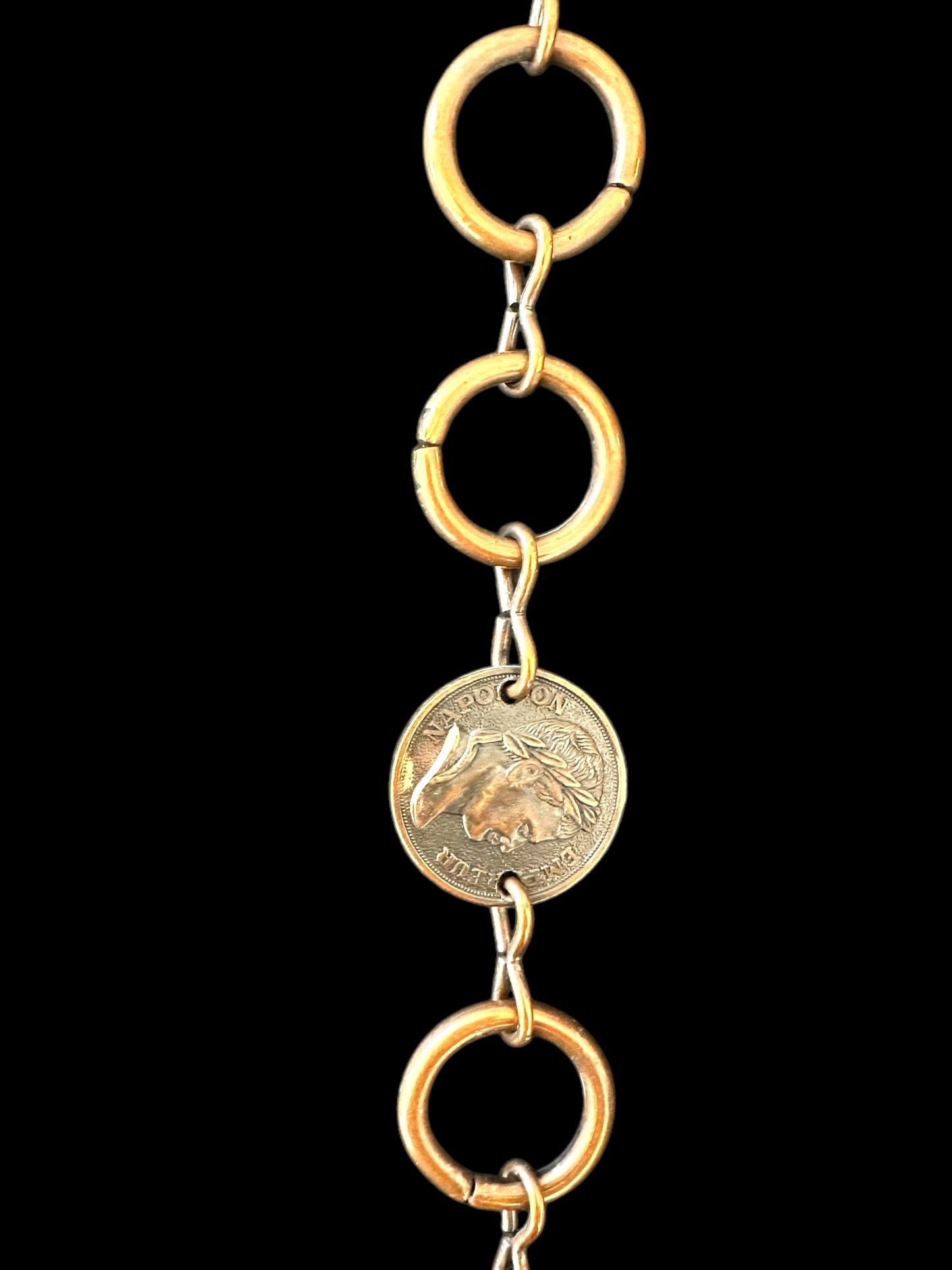 Metal Coin Chain Belt