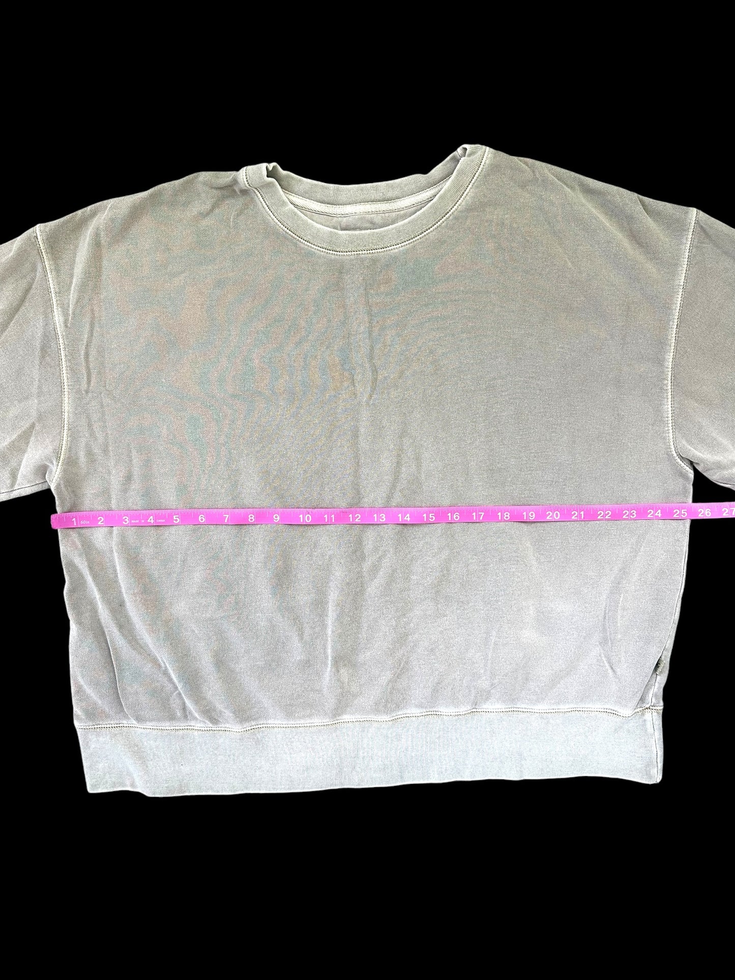 Field Gear Light Grey Crew Pullover