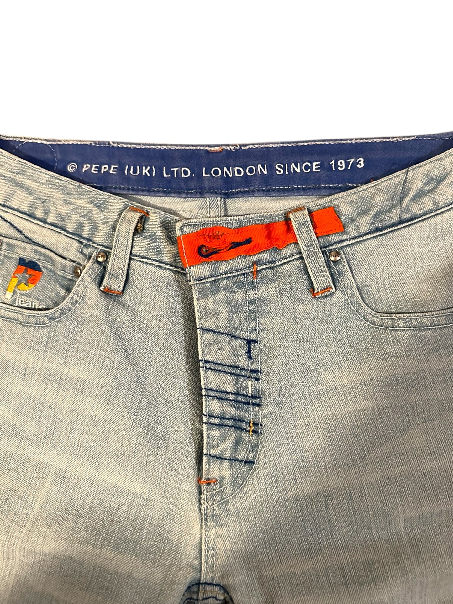 Pepe London Low Rise Flare Jean
